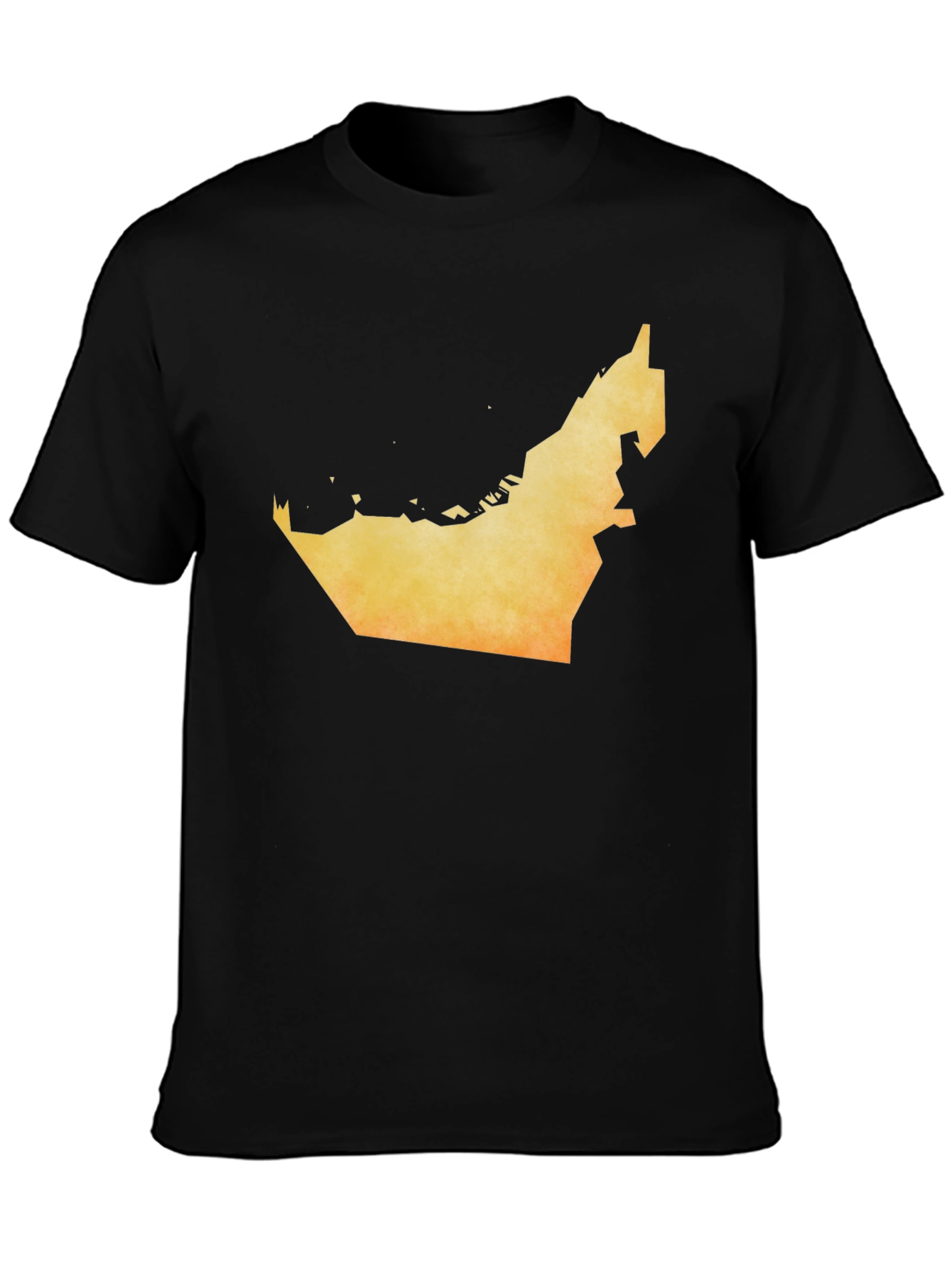 UAE Map Graphic T-Shirt