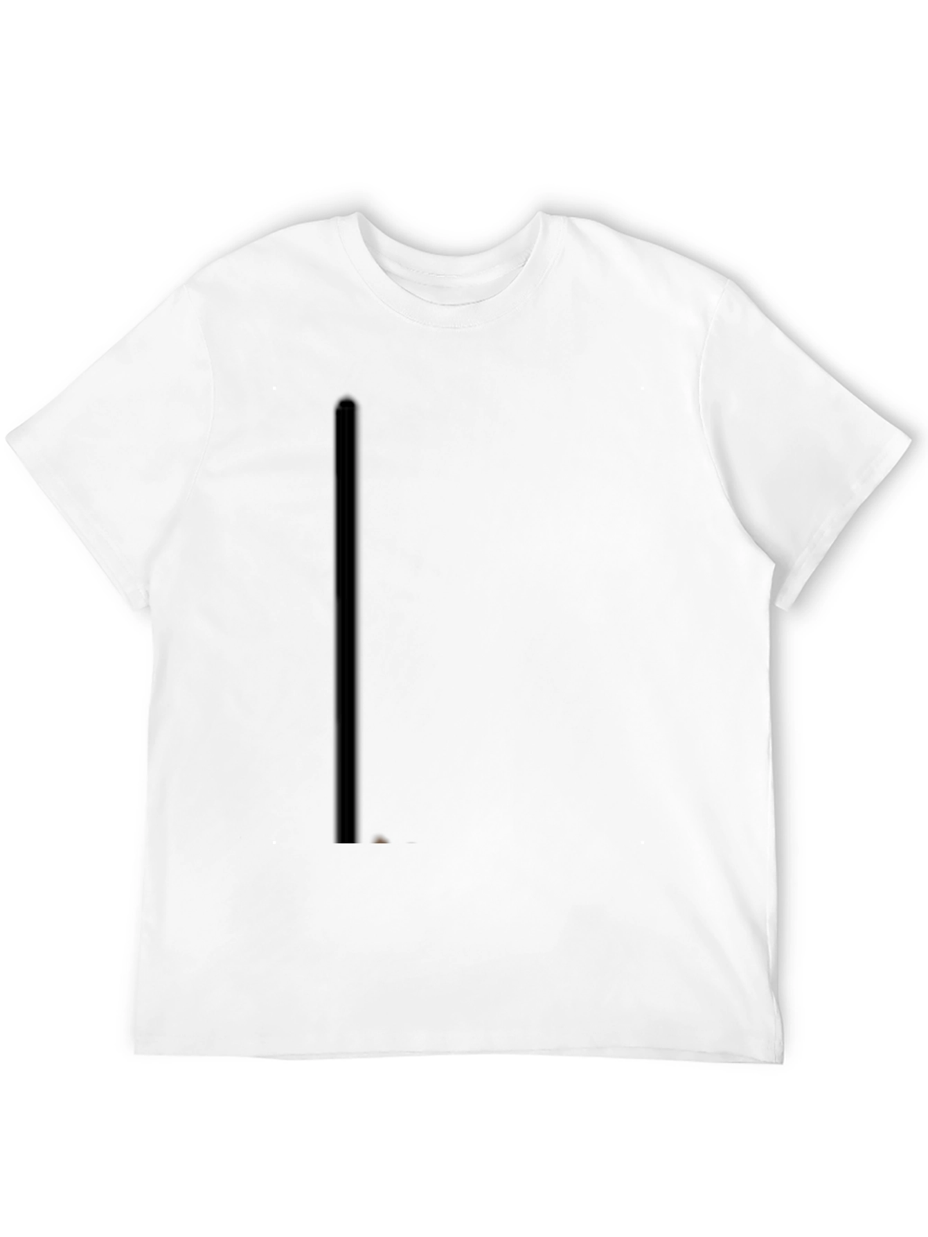 Classic Black Mens Crew Neck T-Shirt