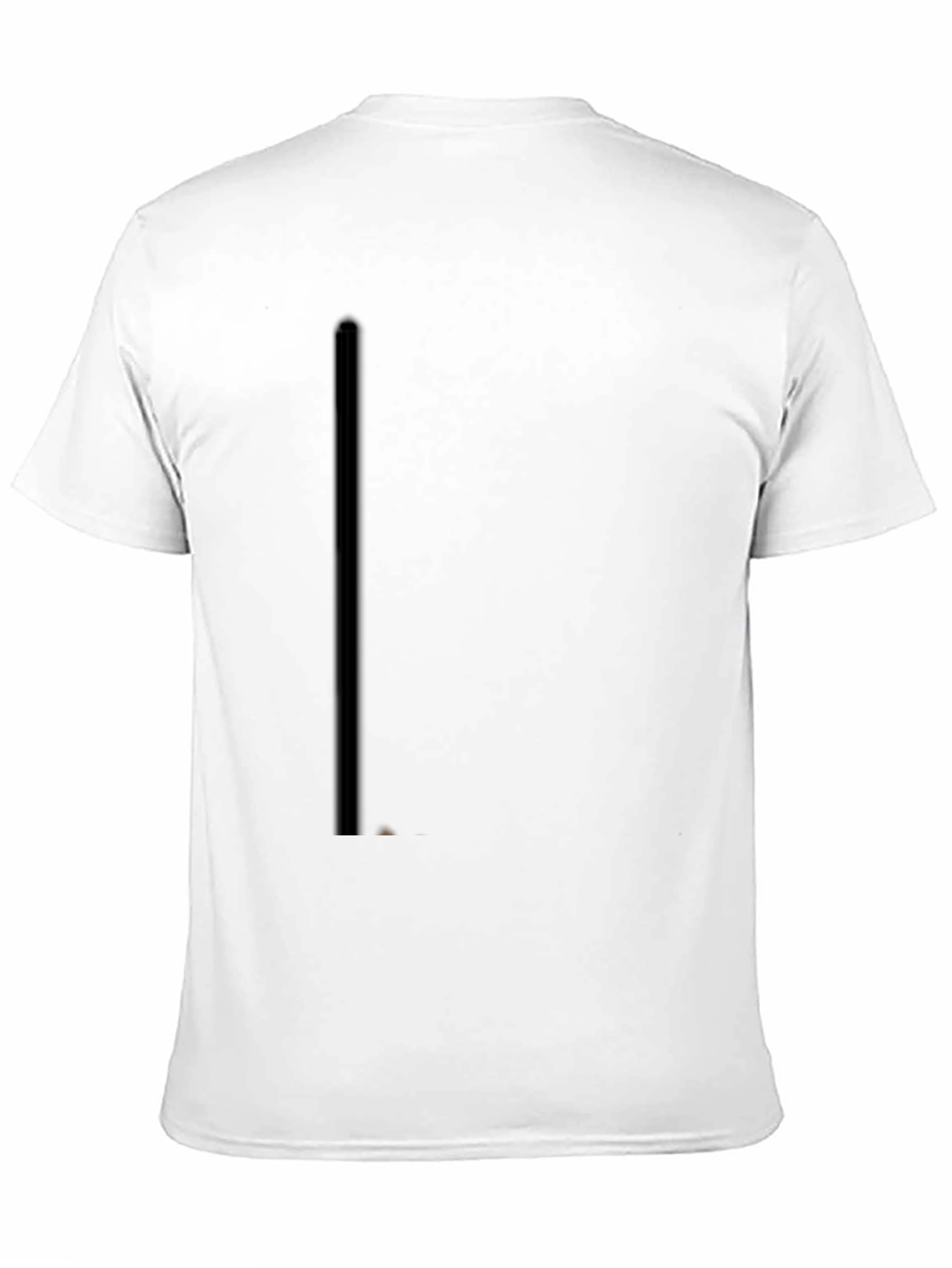 Classic Black Mens Crew Neck T-Shirt