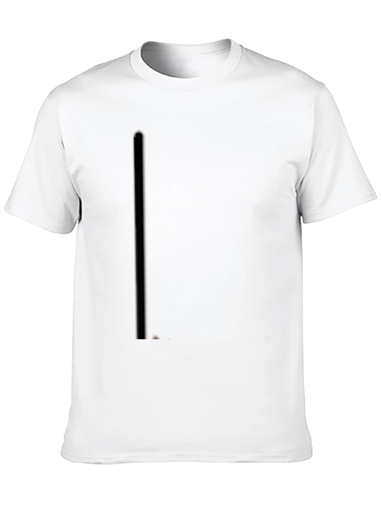 Classic Black Mens Crew Neck T-Shirt