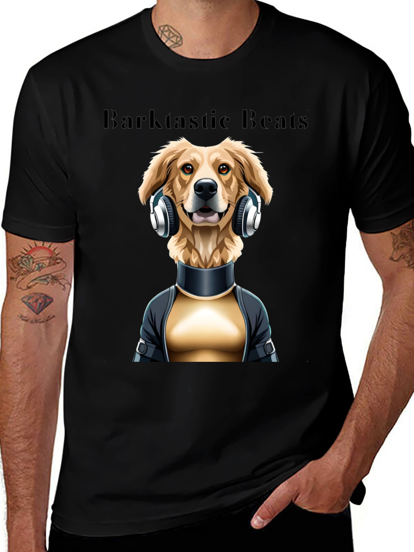Barktastic Beats Graphic Tee