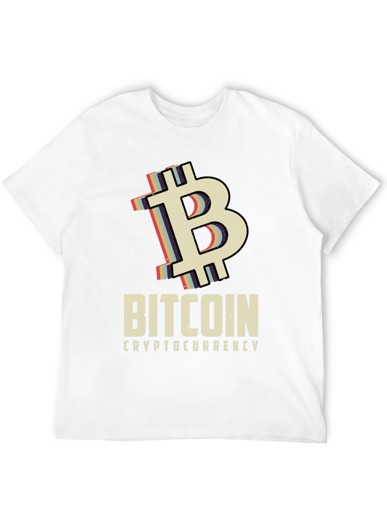 Bitcoin Crypto Graphic Tee - Black