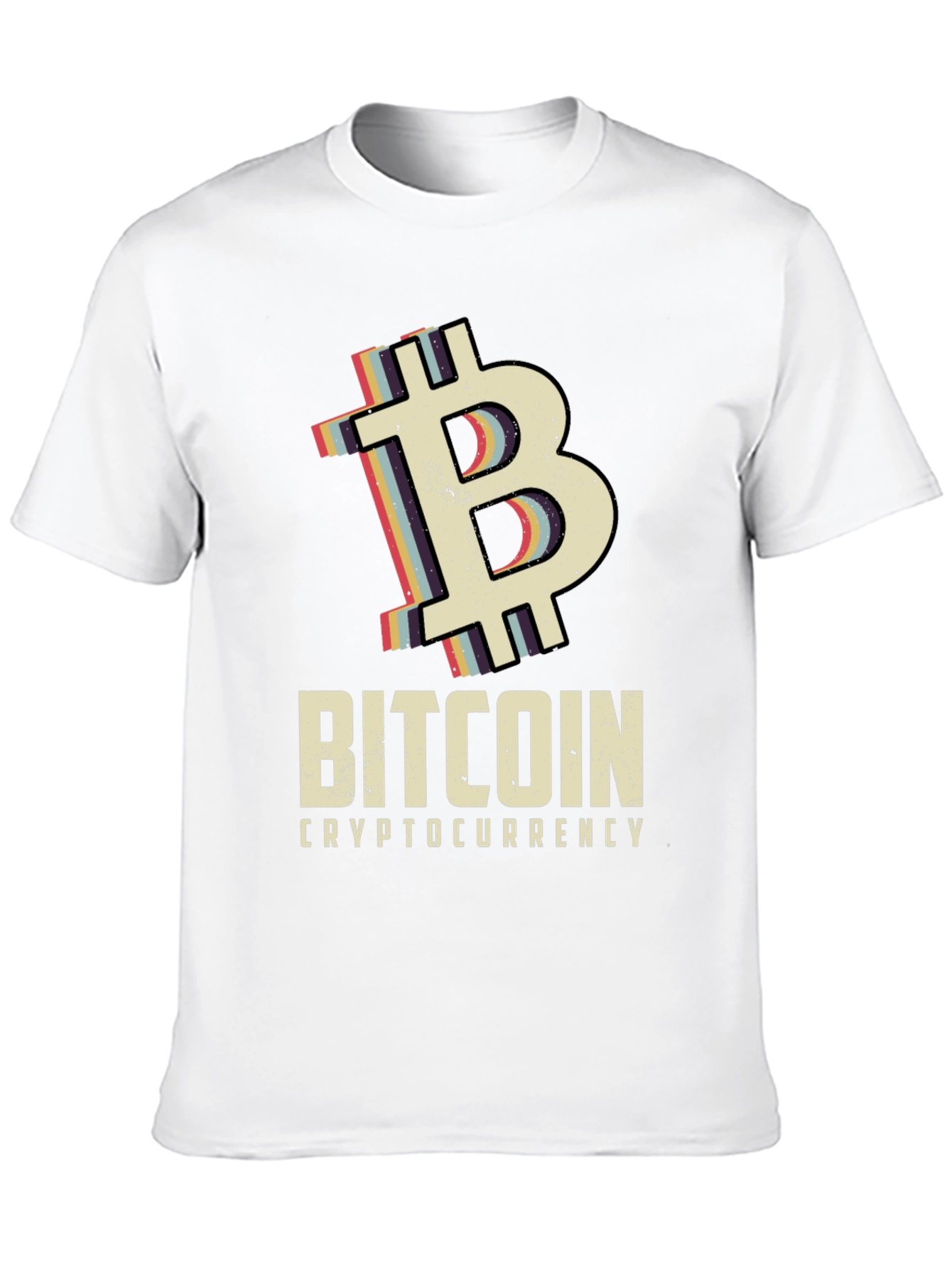 Bitcoin Crypto Graphic Tee - Black