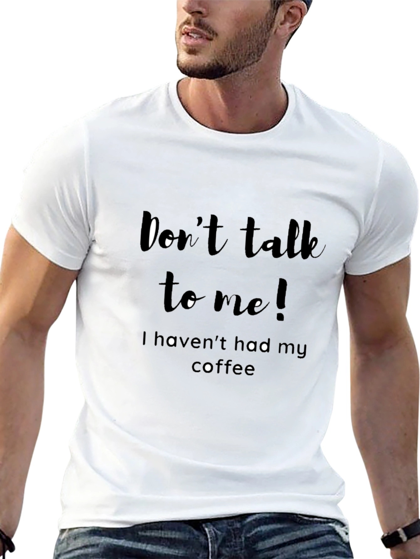 Dont Talk to Me Coffee T-Shirt