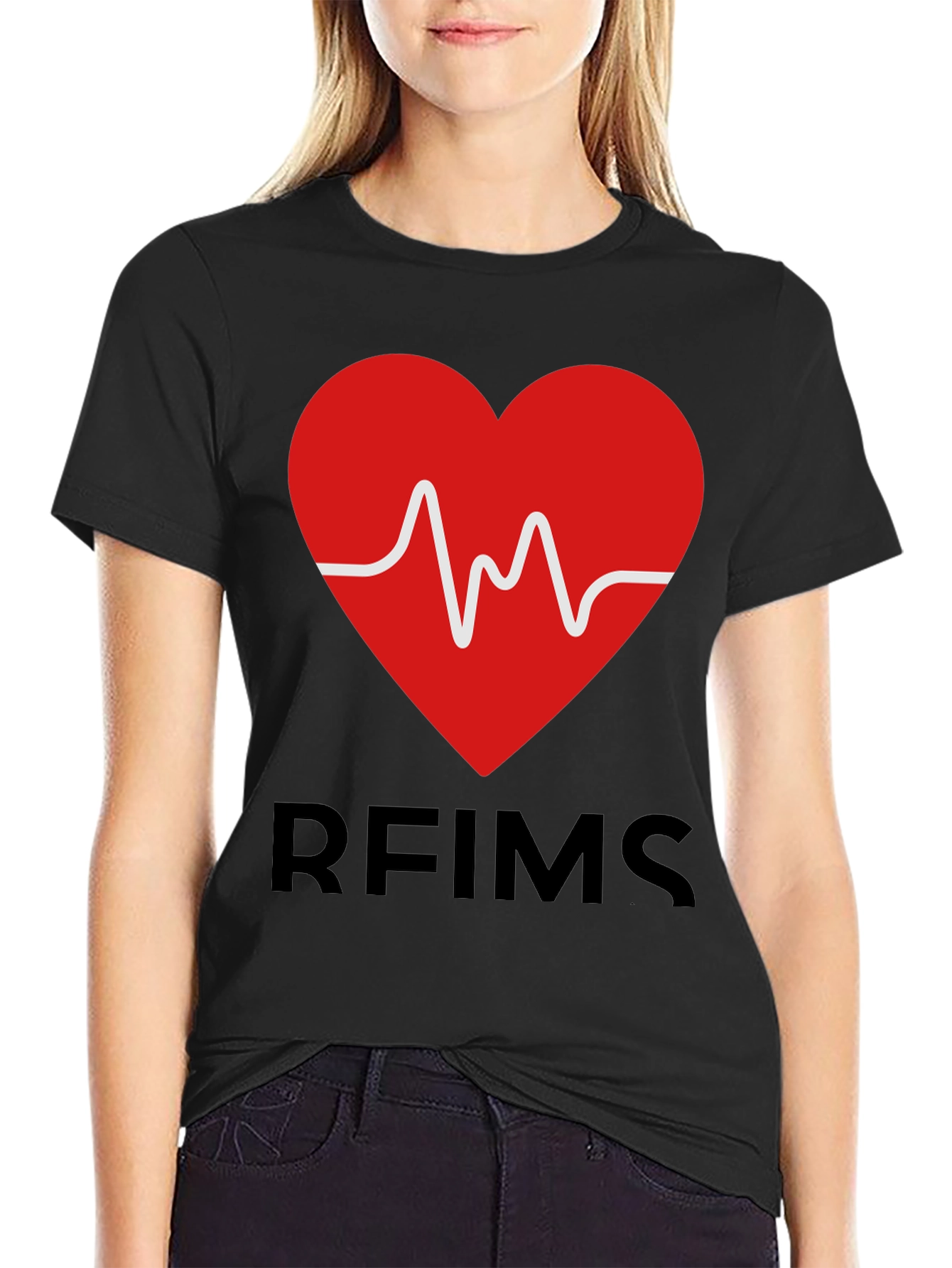 RFIMS Heartbeat Graphic Tee - Stylish Casual Wear