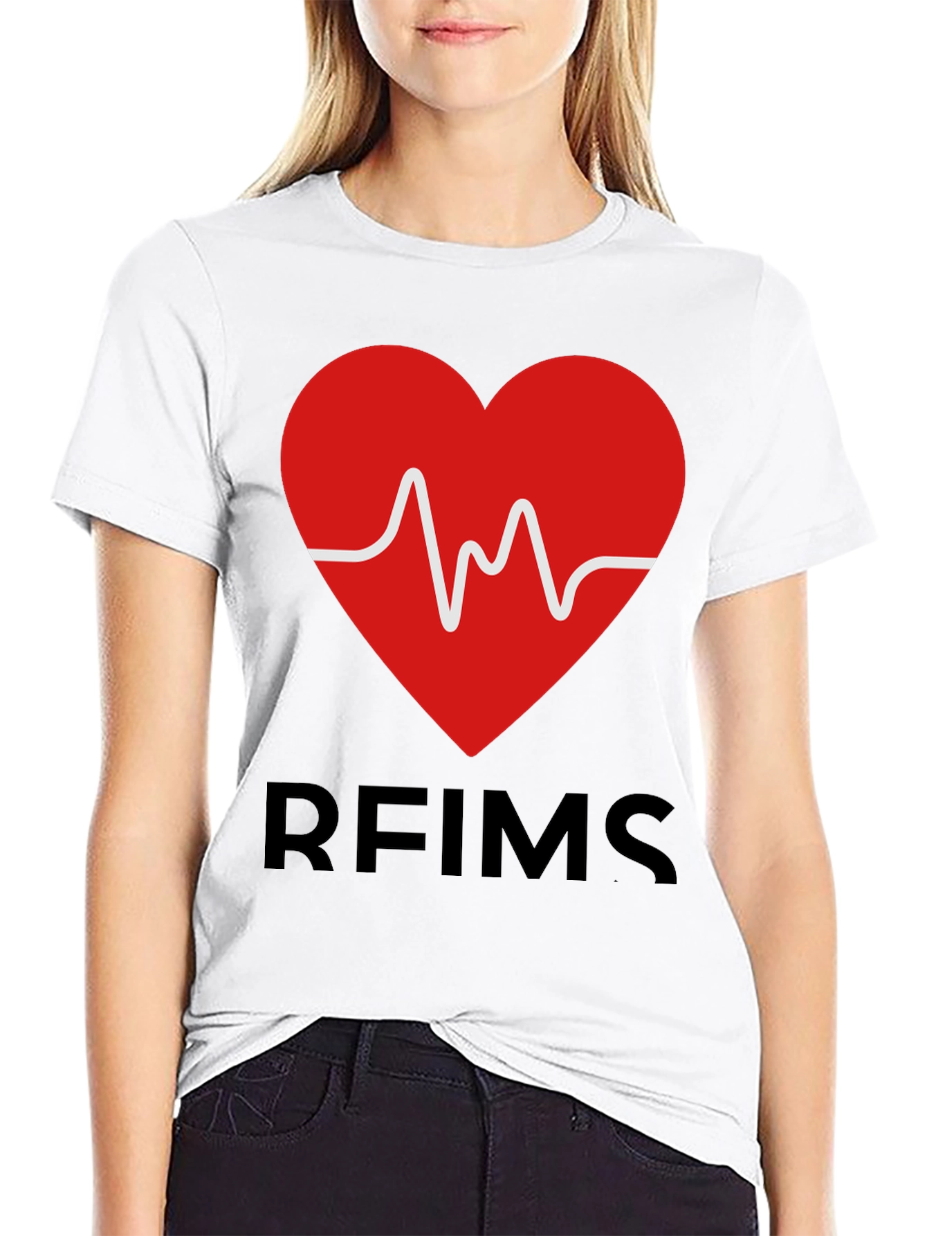 RFIMS Heartbeat Graphic Tee - Stylish Casual Wear