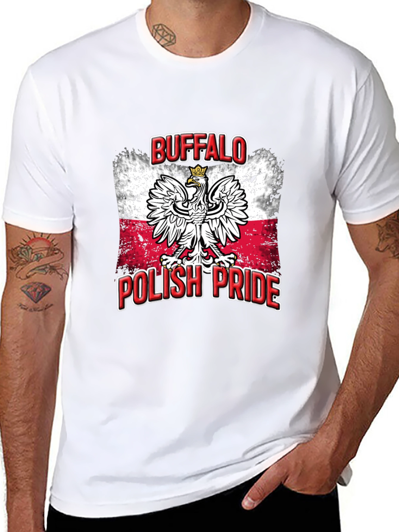 Buffalo Polish Pride Graphic T-Shirt