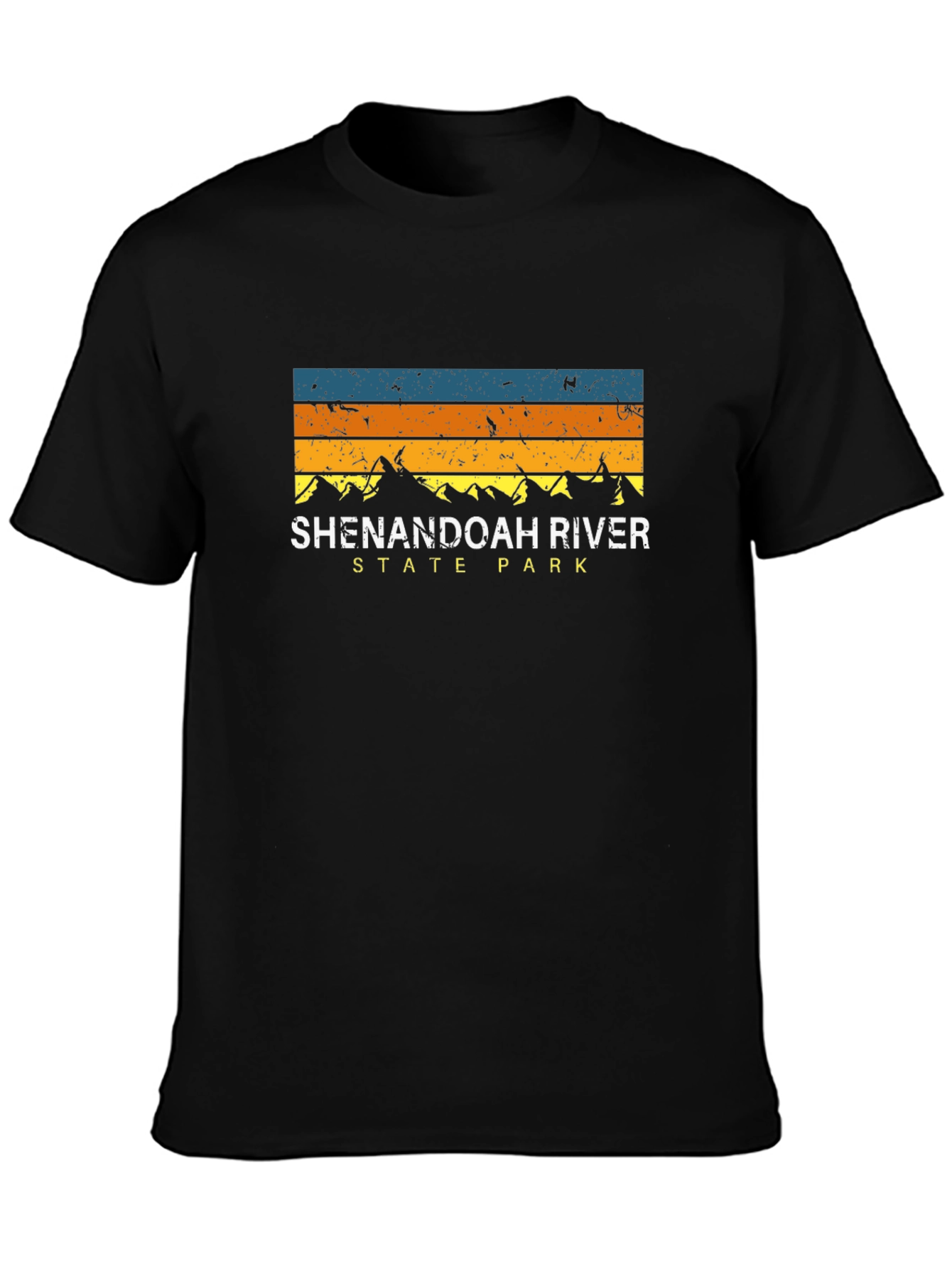 Shenandoah River State Park Black T-Shirt