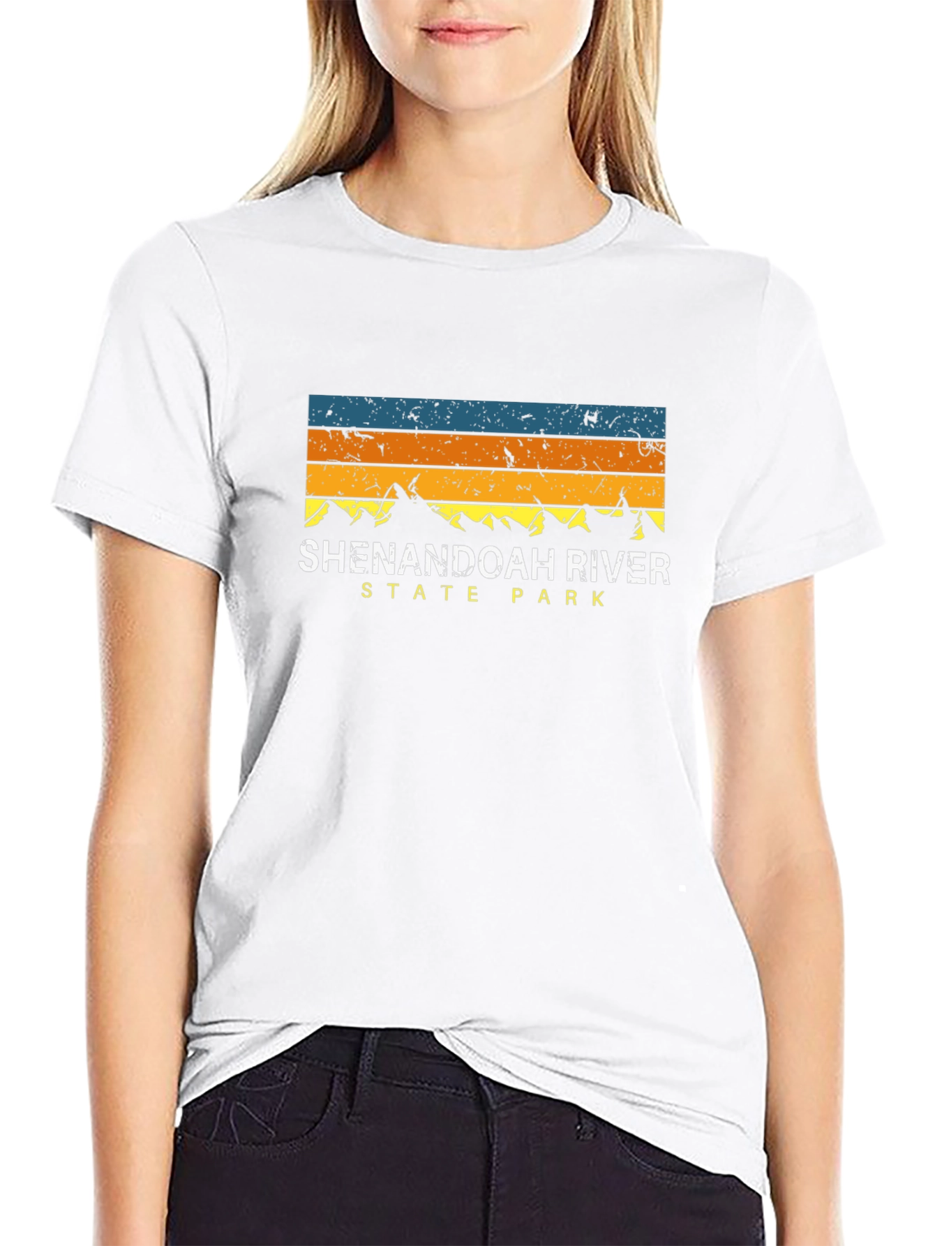 Shenandoah River State Park Black T-Shirt