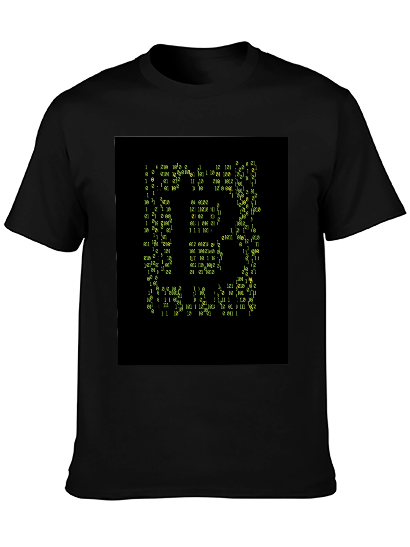 Binary Code Bitcoin T-Shirt - Crypto Tee