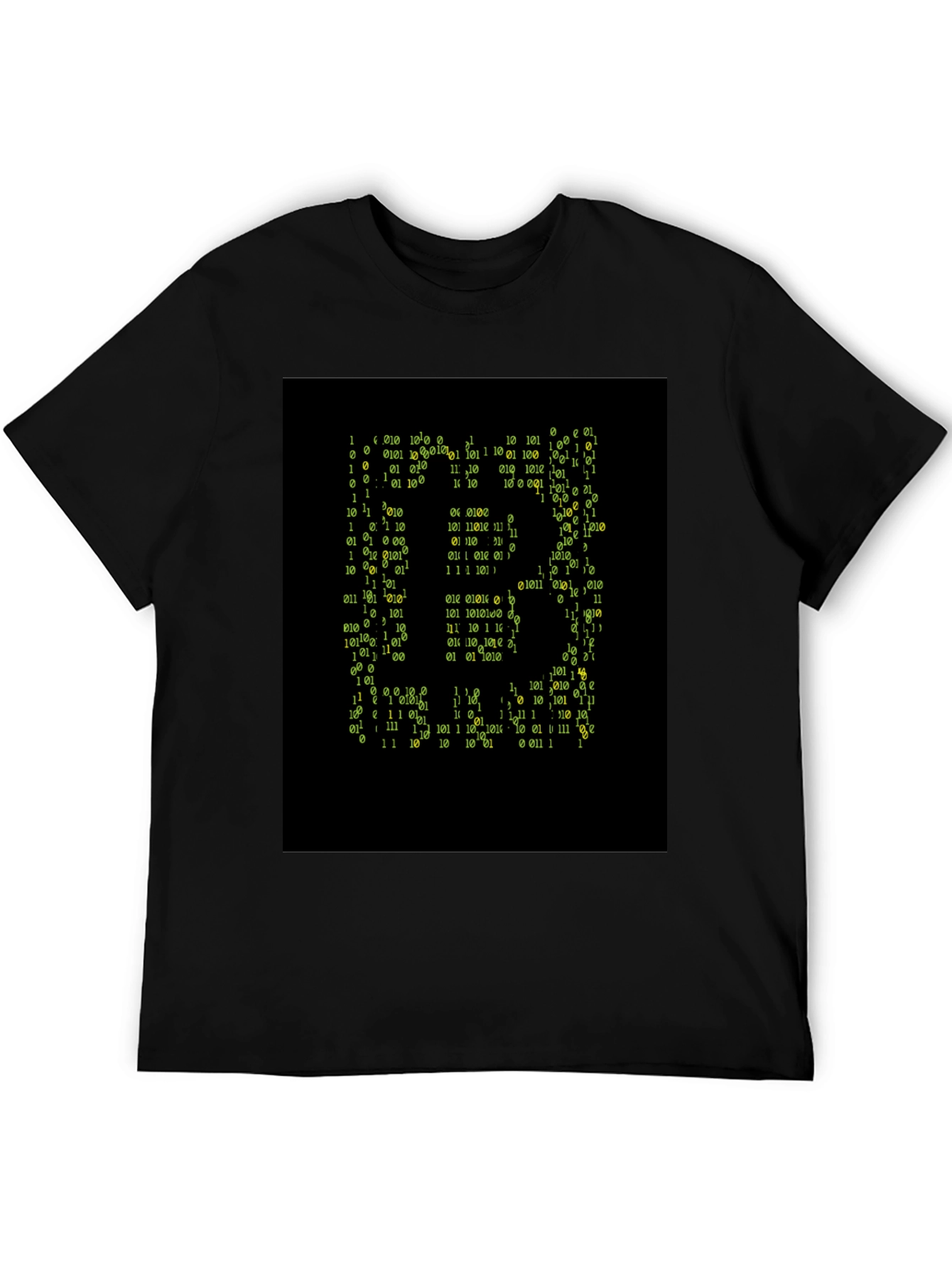 Binary Code Bitcoin T-Shirt - Crypto Tee