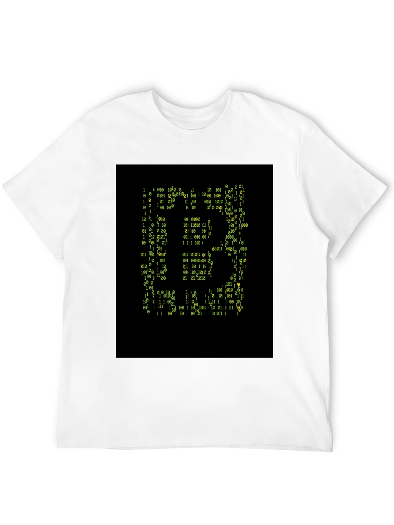Binary Code Bitcoin T-Shirt - Crypto Tee