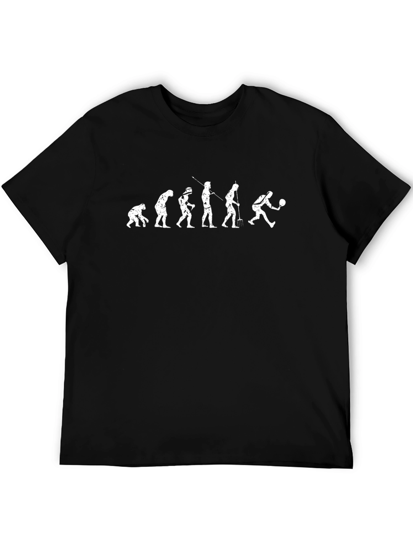 Evolution of Table Tennis Black T-Shirt