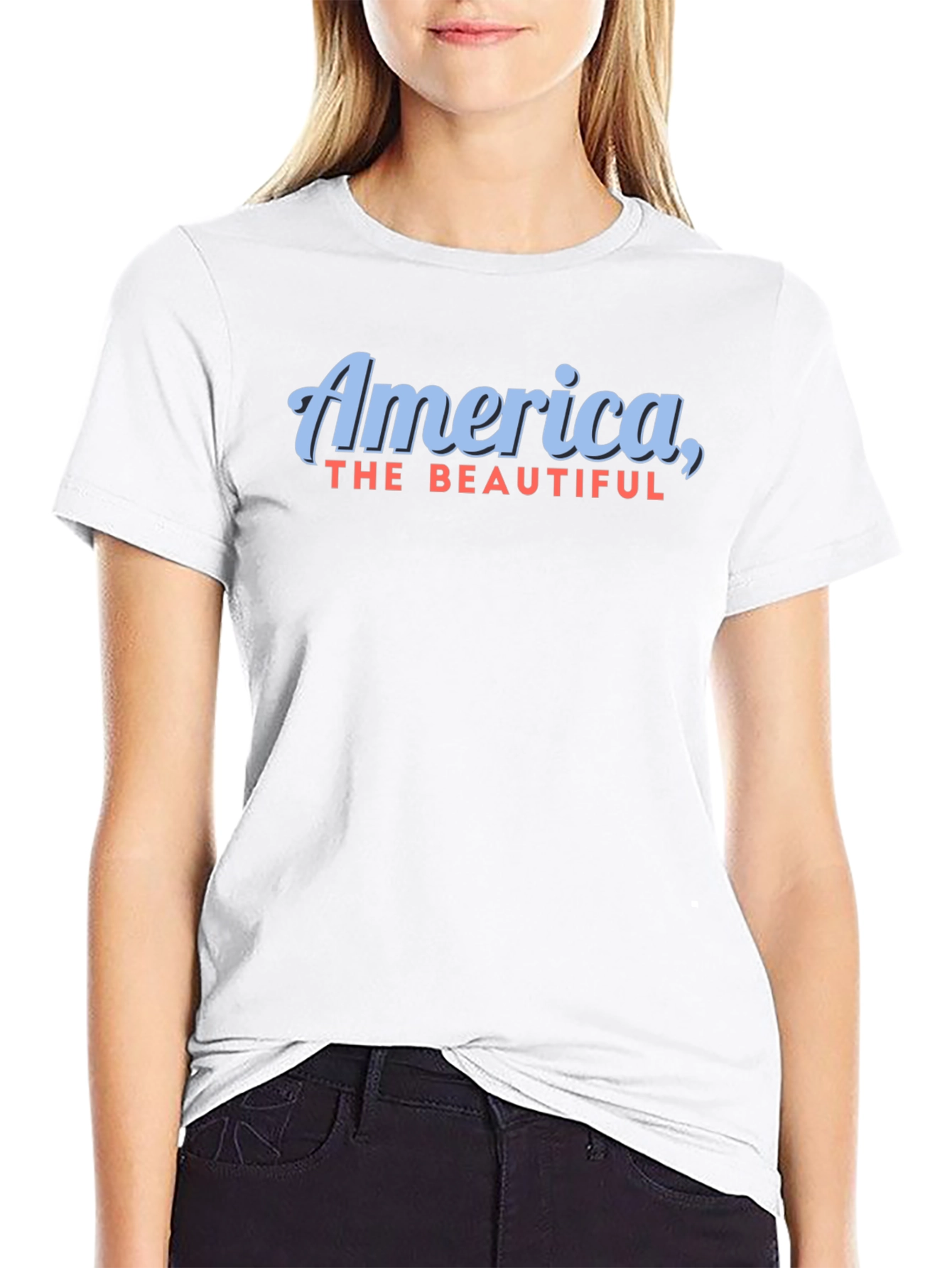 America the Beautiful Graphic Tee