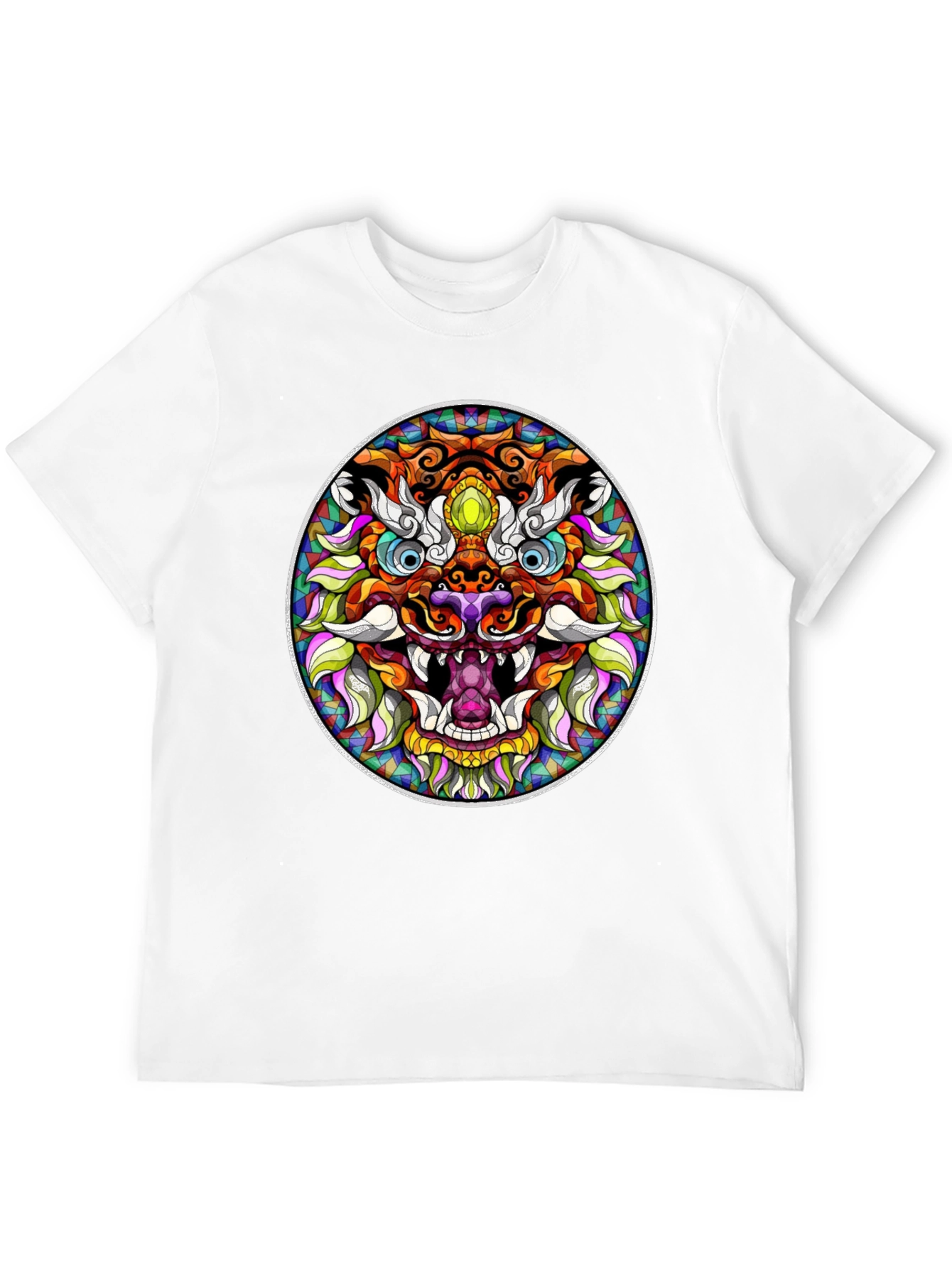 Vibrant Dragon Graphic Tee