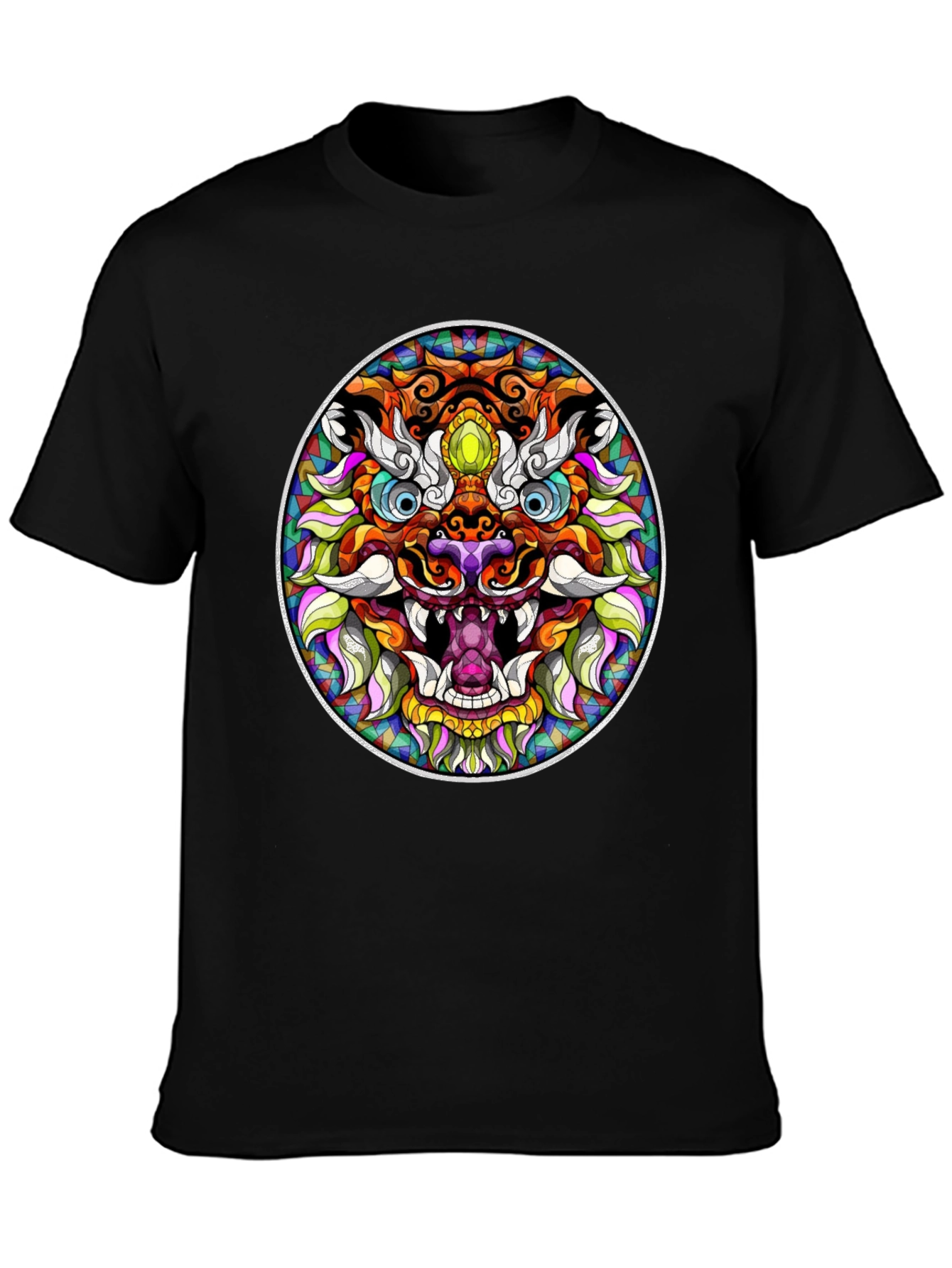 Vibrant Dragon Graphic Tee