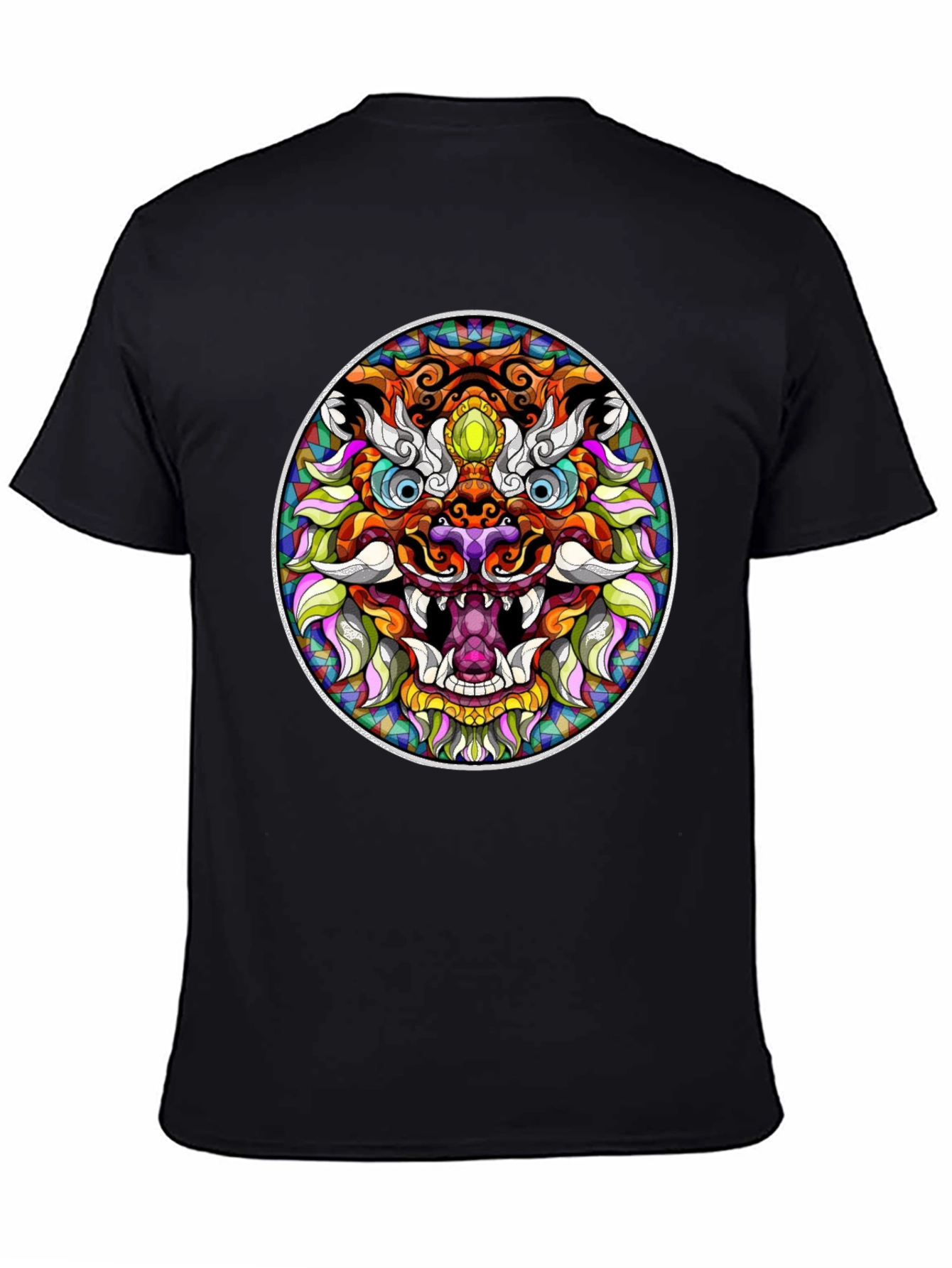 Vibrant Dragon Graphic Tee