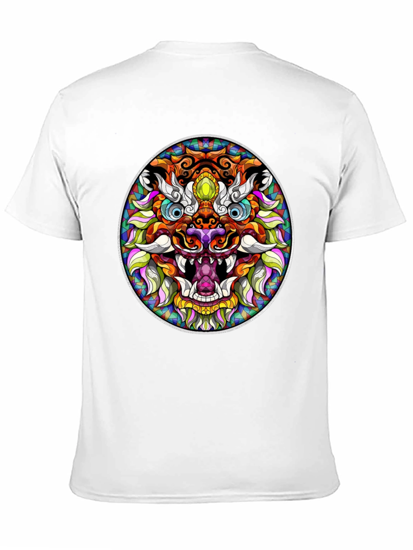 Vibrant Dragon Graphic Tee