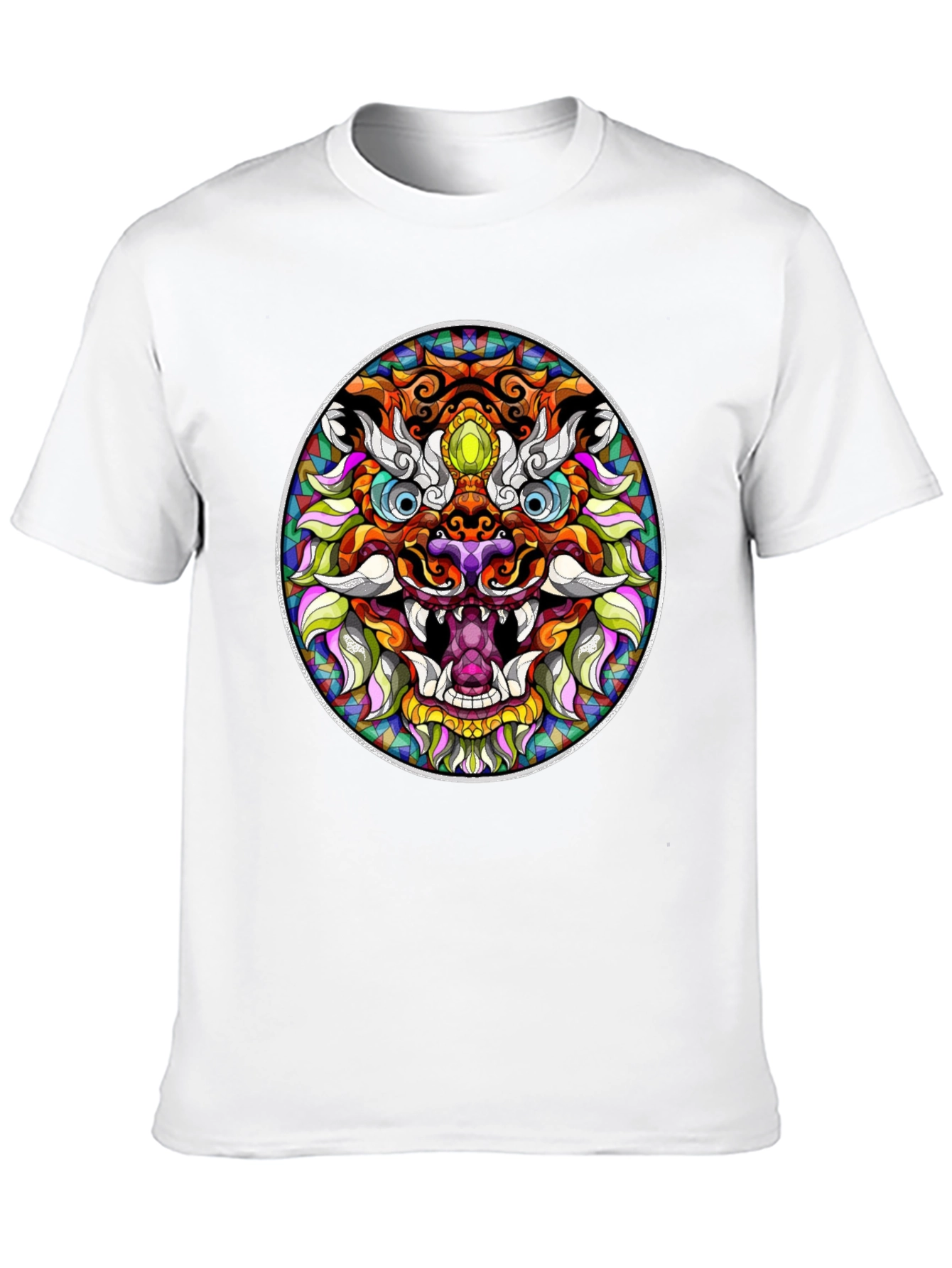 Vibrant Dragon Graphic Tee