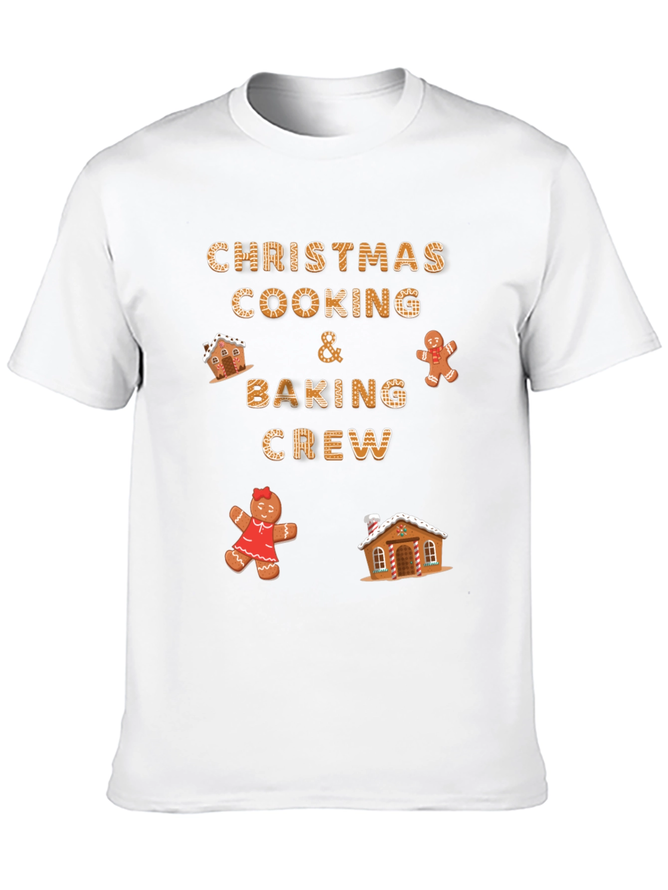Christmas Cooking and Baking Crew T-Shirt