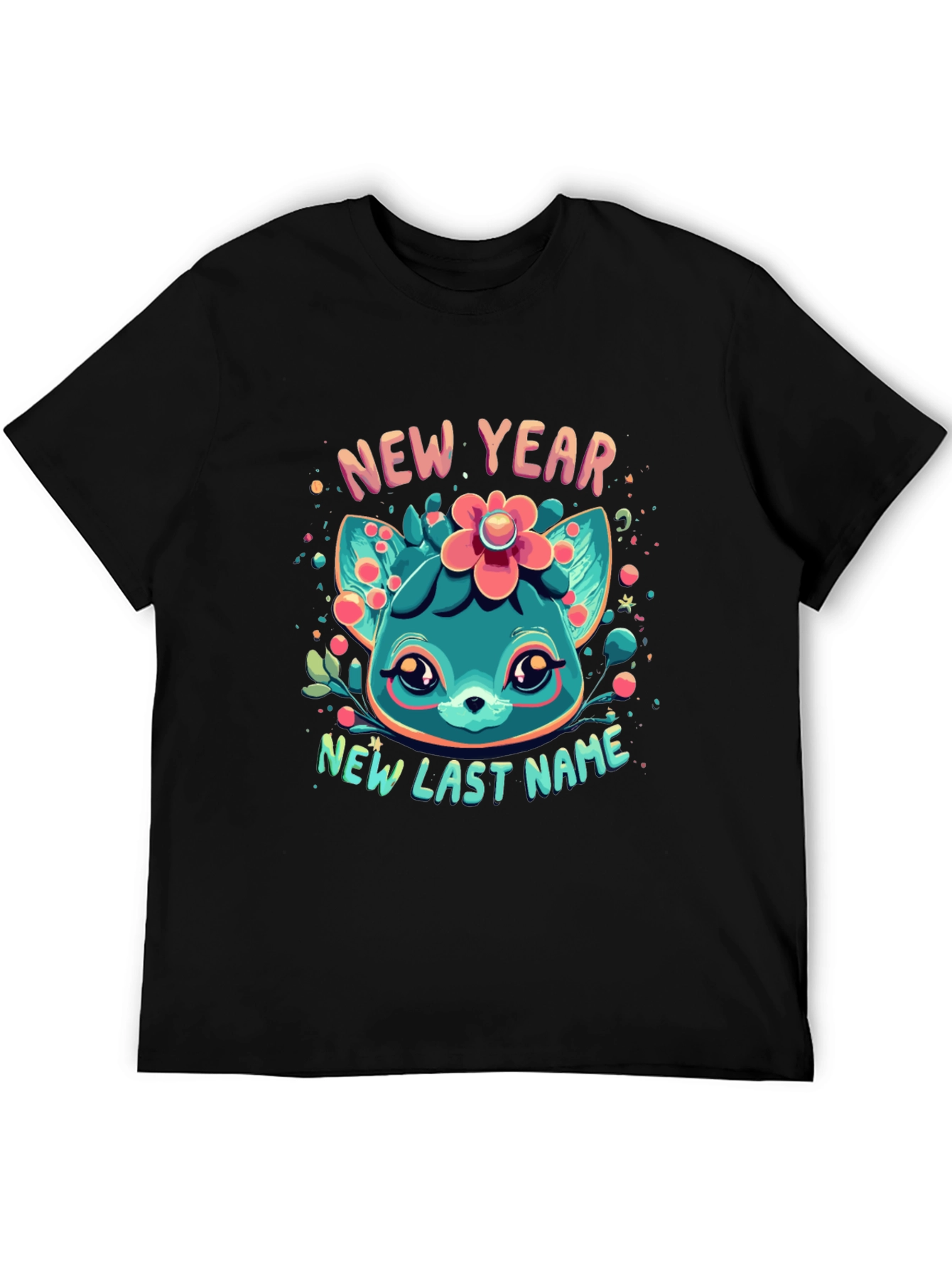 New Year New Last Name Graphic Tee