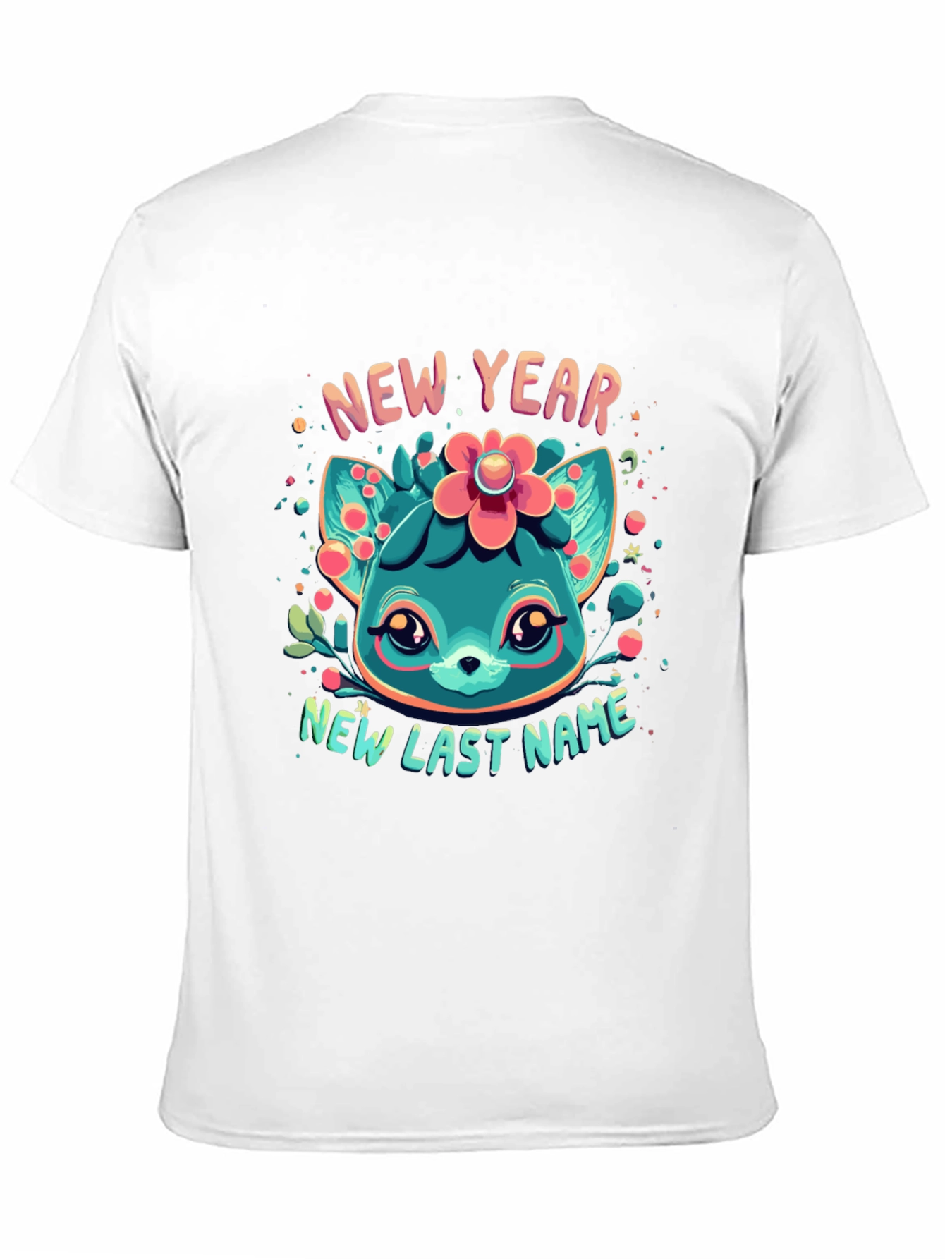 New Year New Last Name Graphic Tee