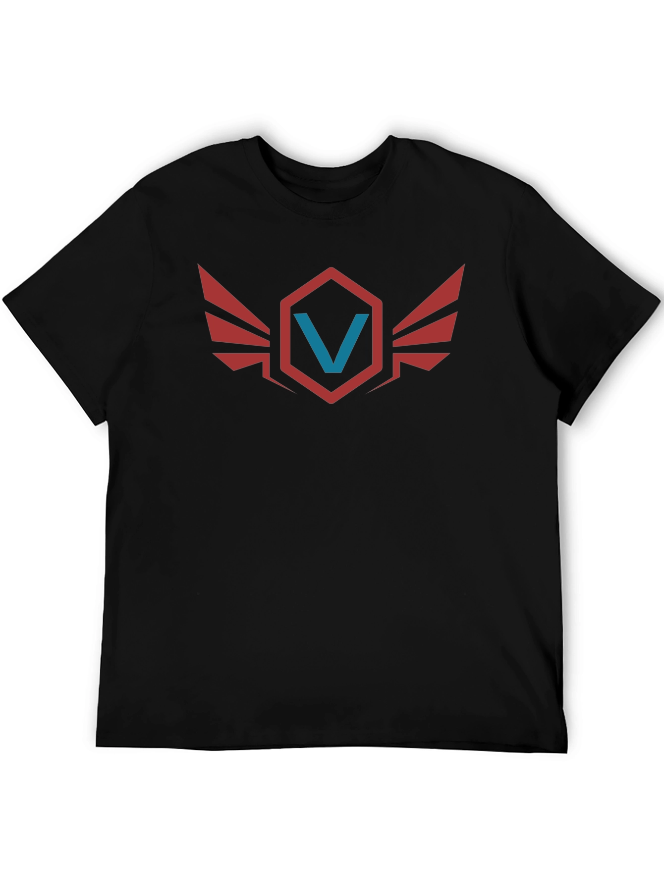 Winged Hexagon V Graphic T-Shirt