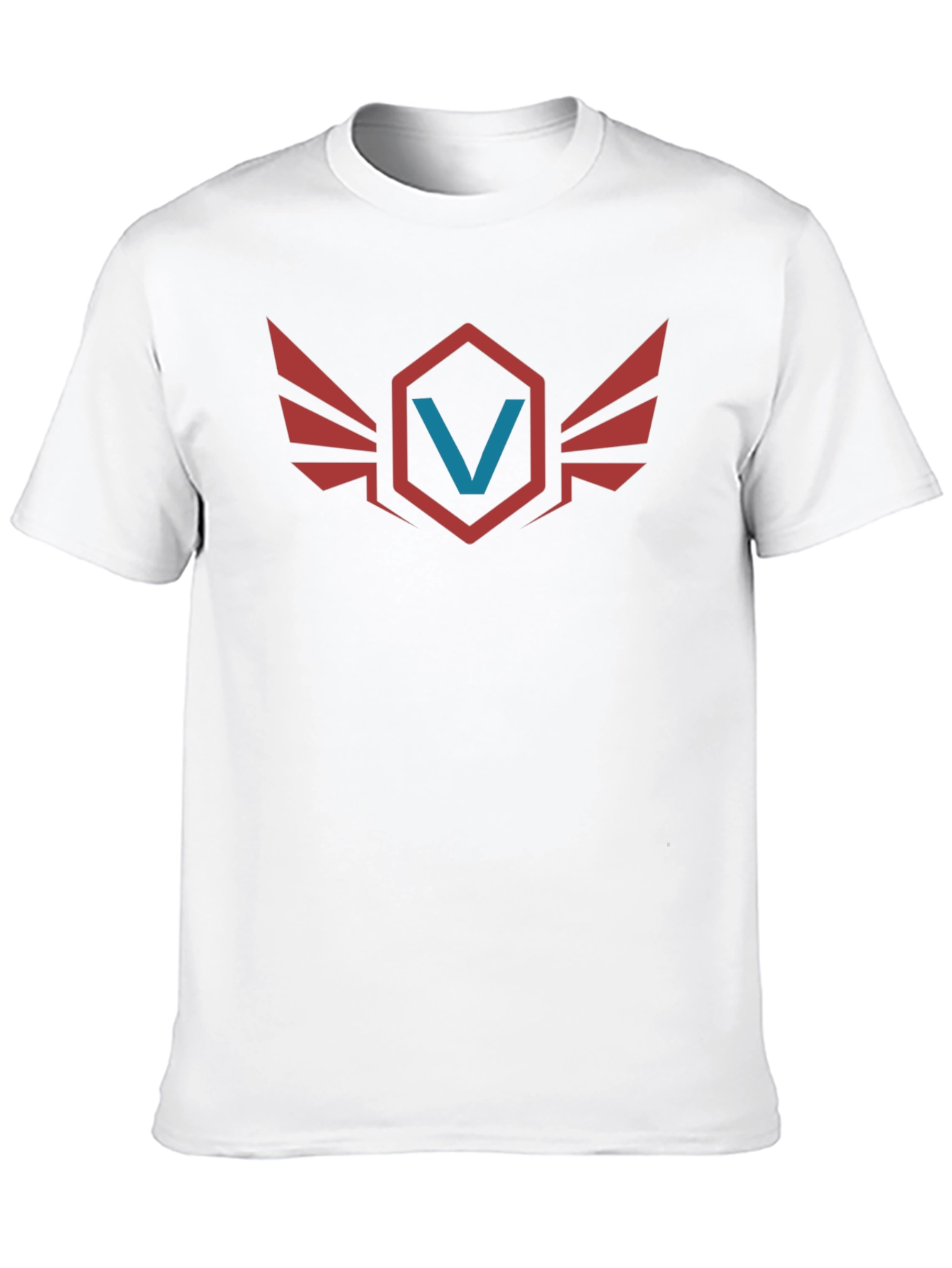 Winged Hexagon V Graphic T-Shirt