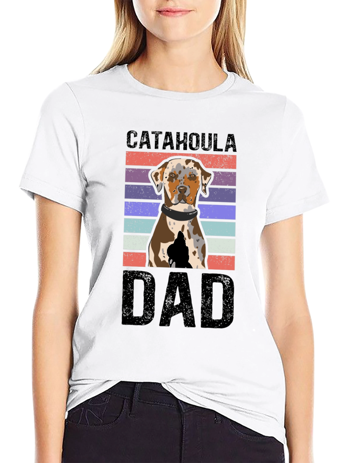 Catahoula Dad T-Shirt - Dog Lover Apparel