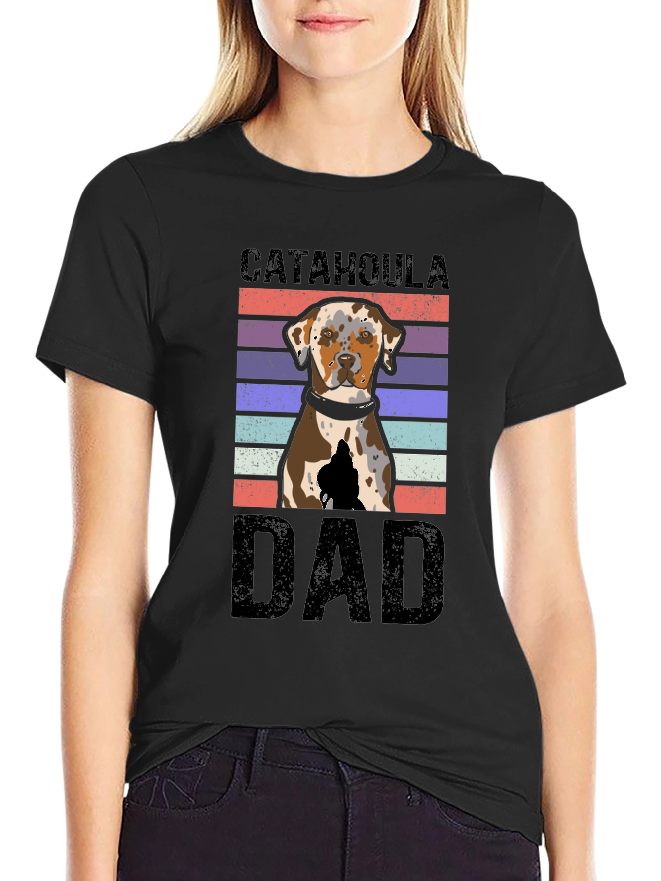 Catahoula Dad T-Shirt - Dog Lover Apparel