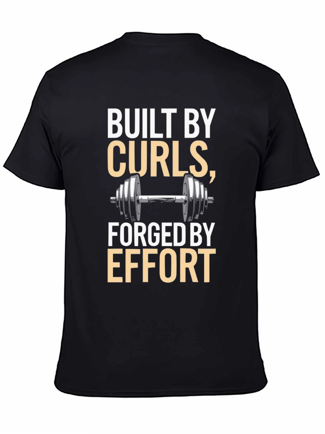 Built By Curls Fitness T-Shirt