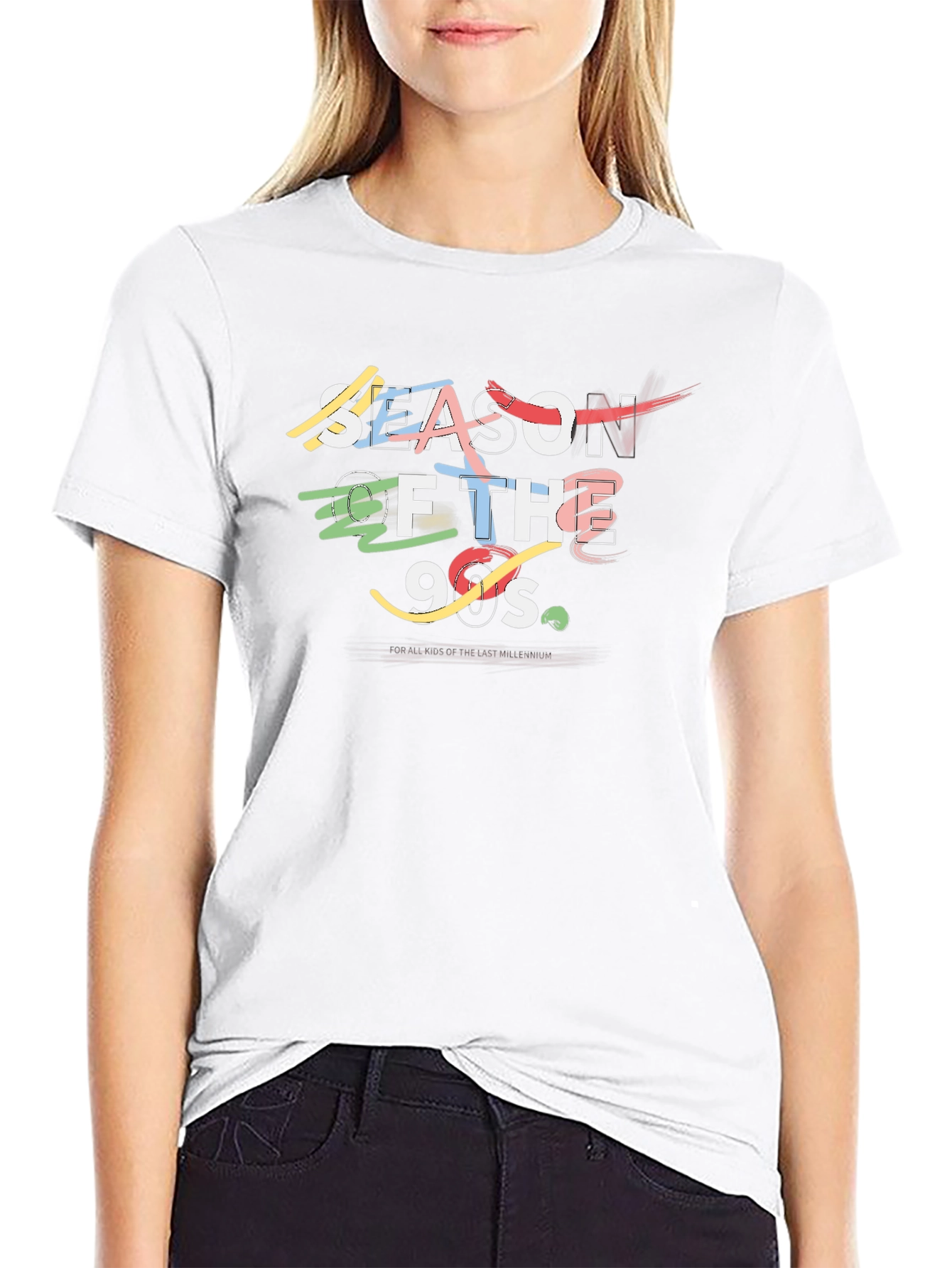 Season of the 90s Graphic Tee - Retro Style