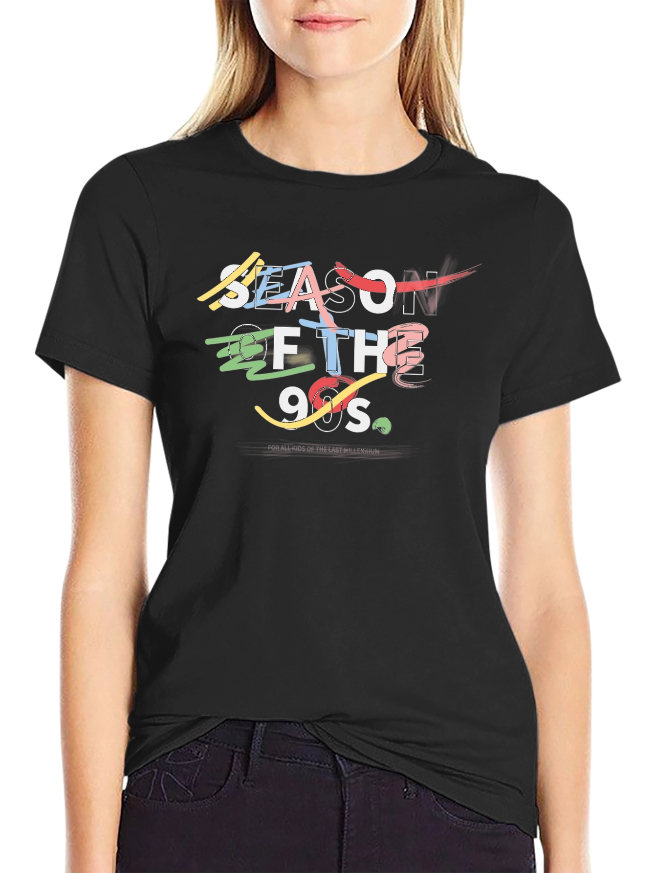 Season of the 90s Graphic Tee - Retro Style