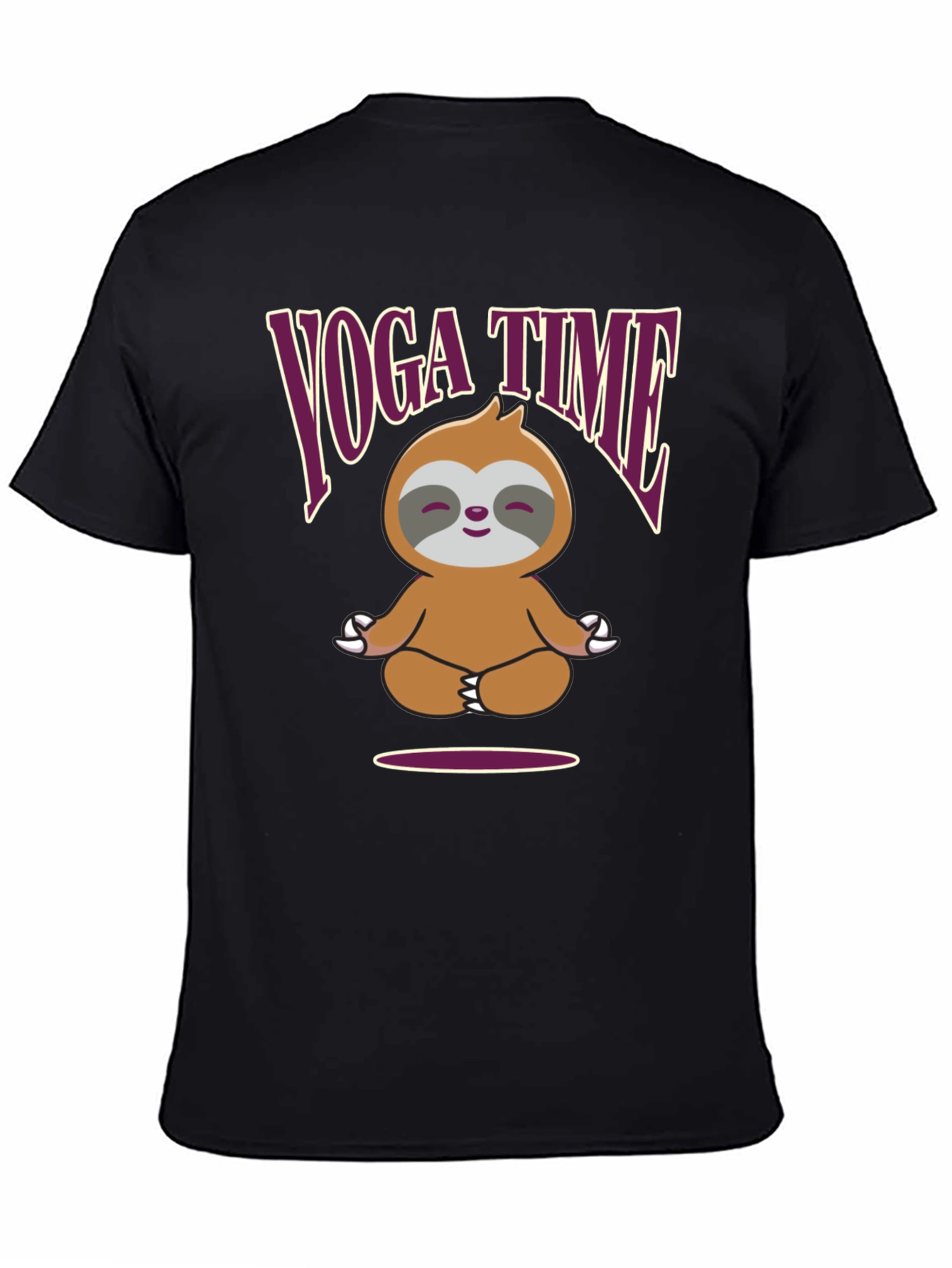 Yoga Sloth T-Shirt - Meditating Sloth Tee