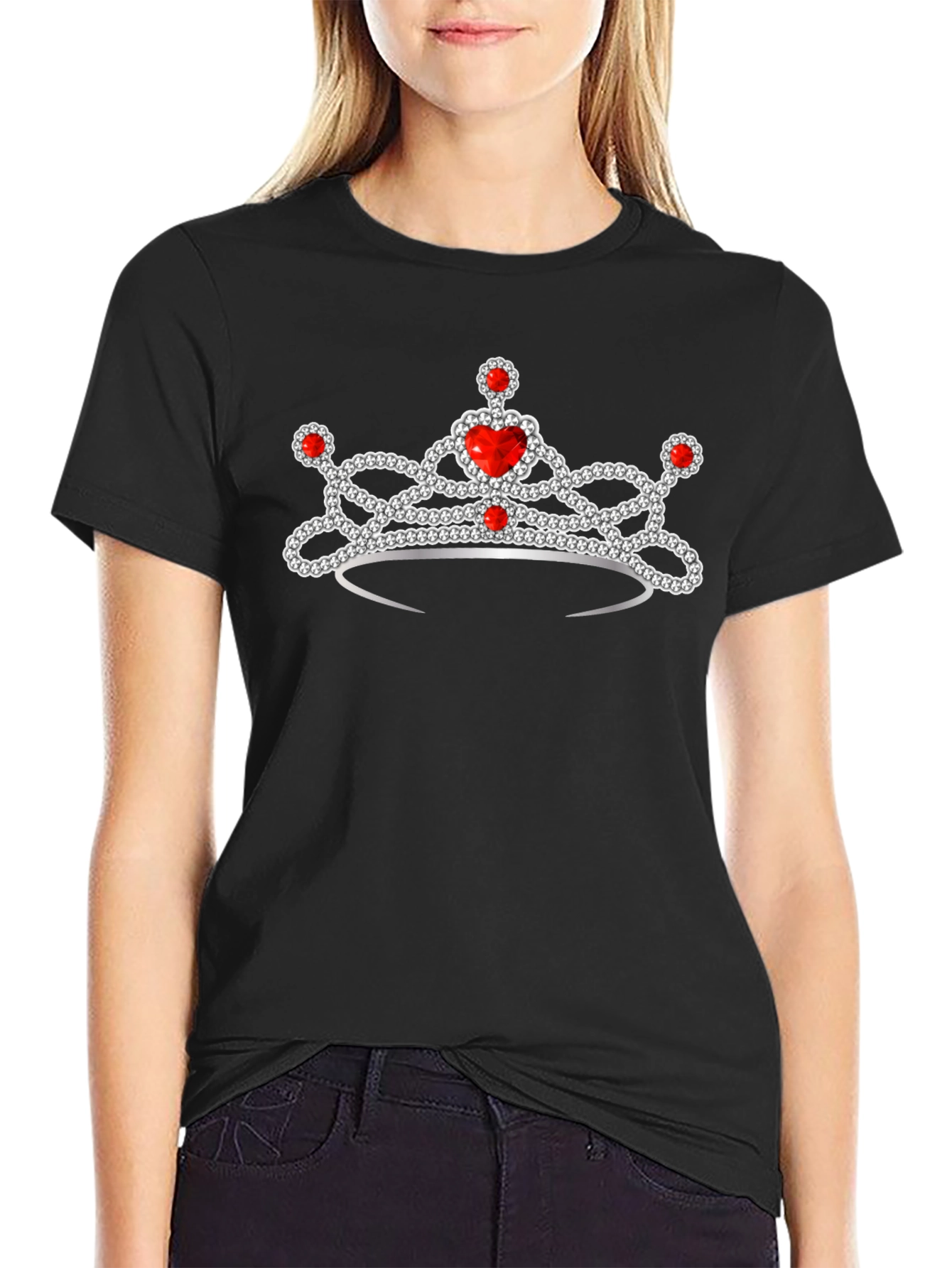 Crown Graphic Tee - Royal Style T-Shirt
