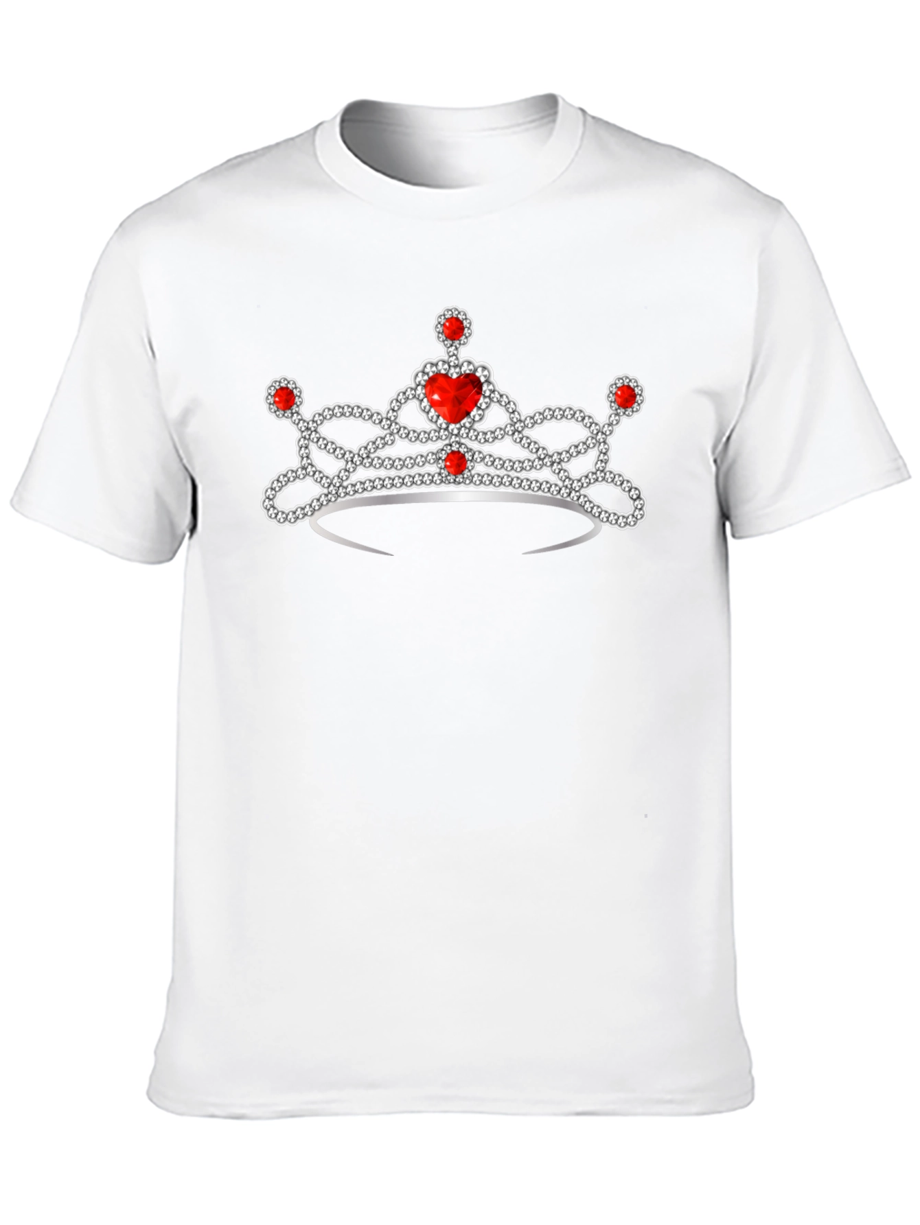 Crown Graphic Tee - Royal Style T-Shirt