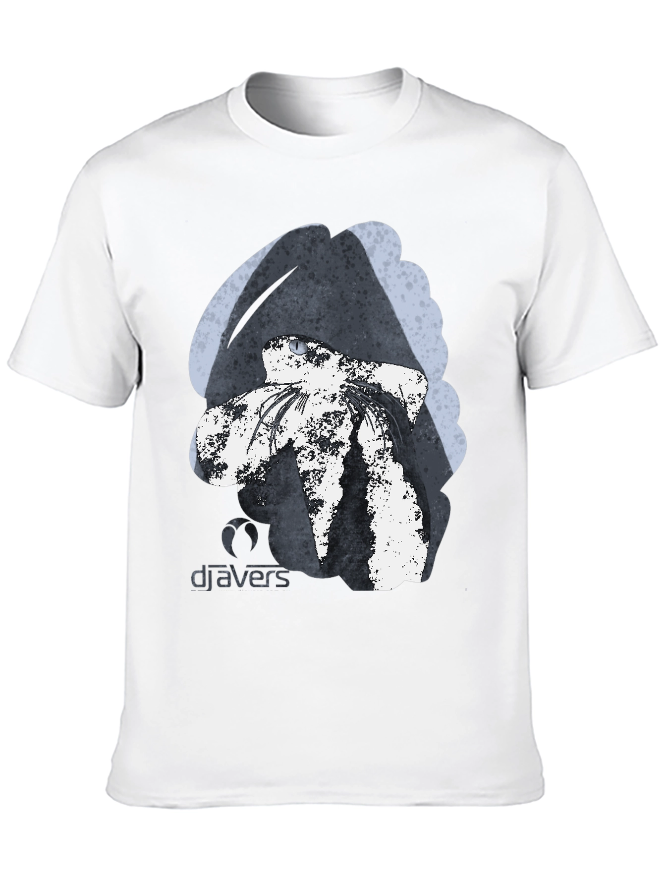 DJAVERS Black Graphic Print T-Shirt