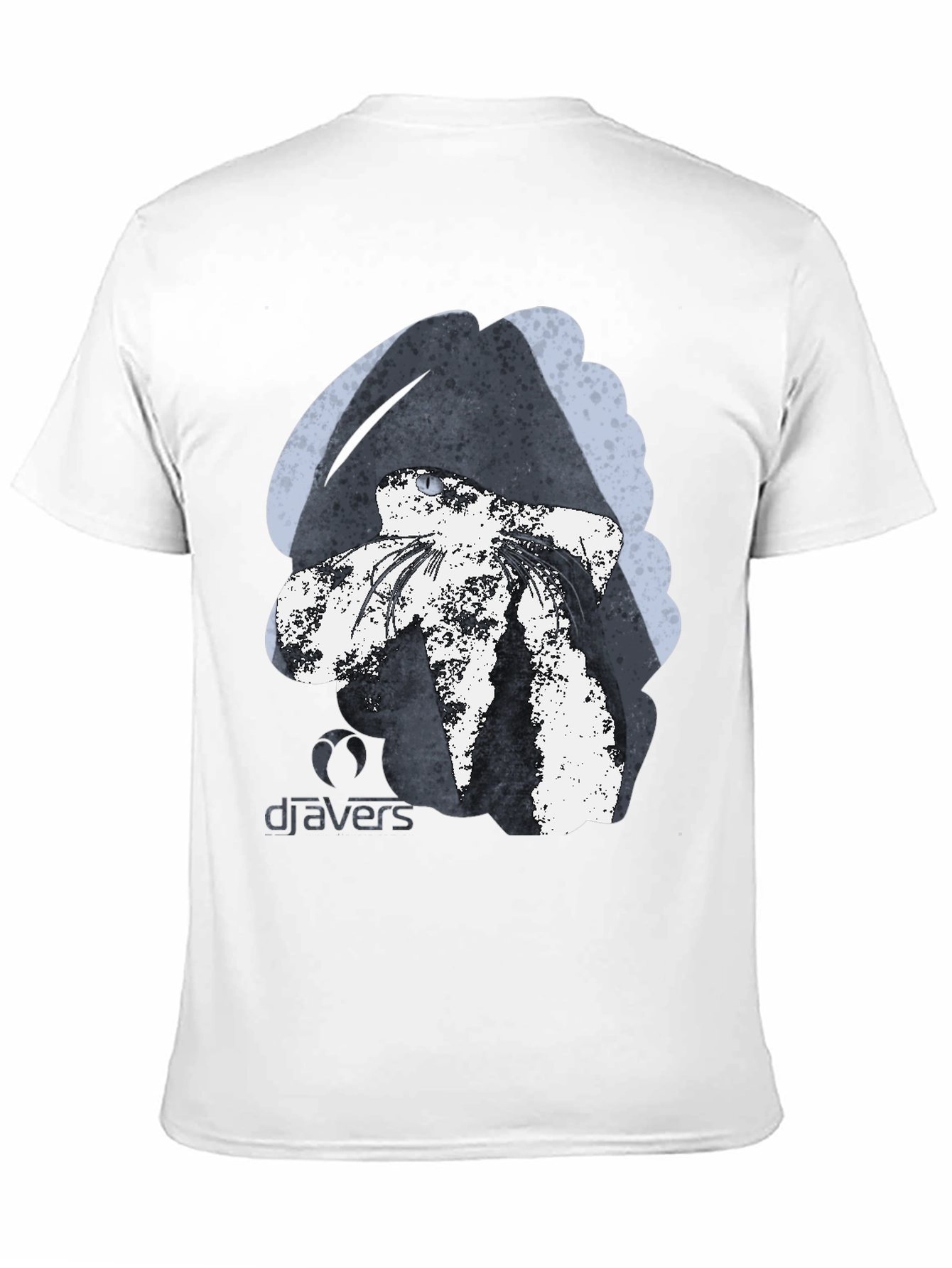 DJAVERS Black Graphic Print T-Shirt