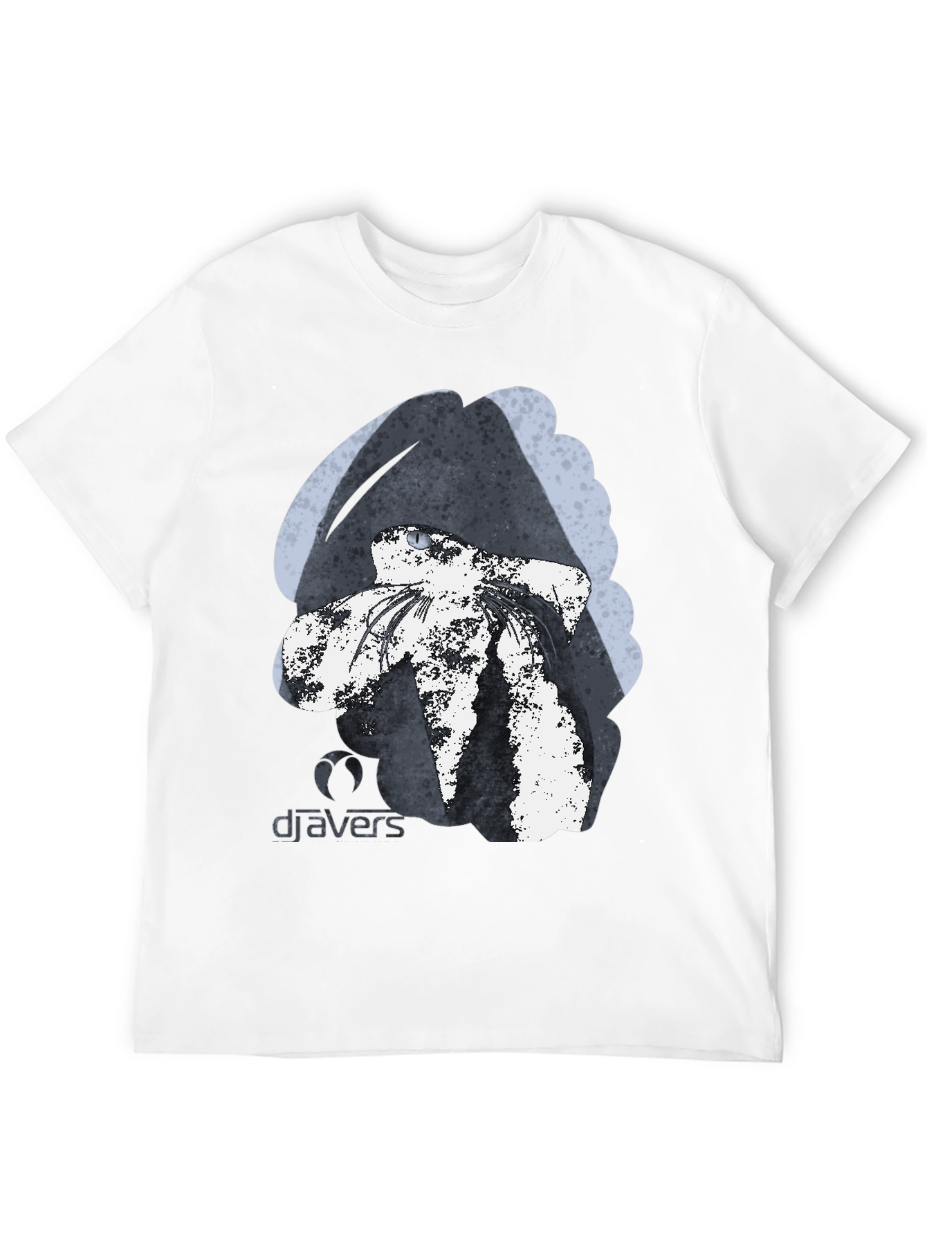 DJAVERS Black Graphic Print T-Shirt