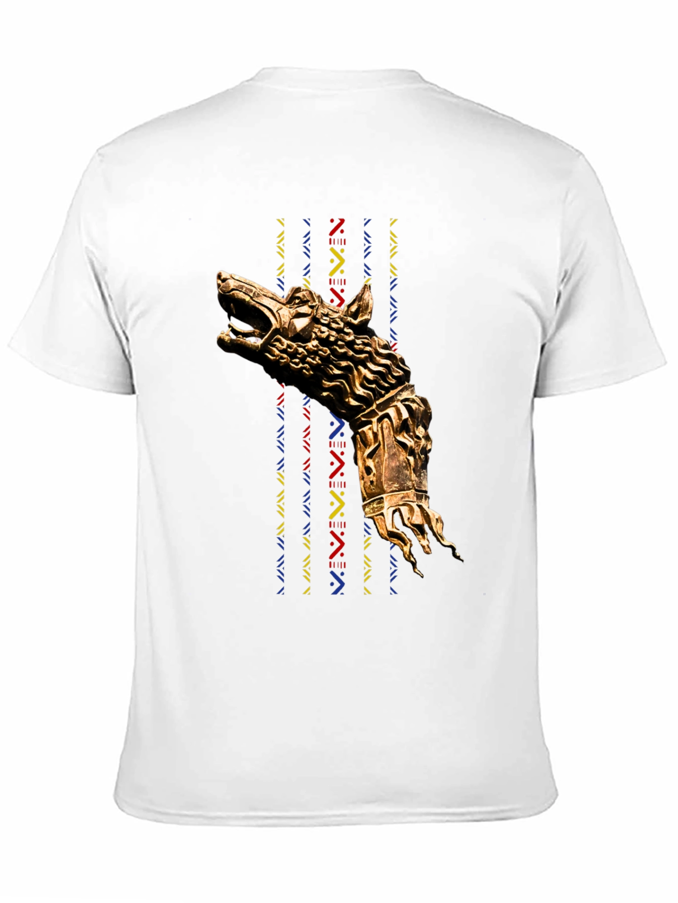 Wolf Head Graphic Black T-Shirt