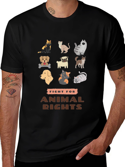 Fight for Animal Rights T-Shirt - Unisex Tee