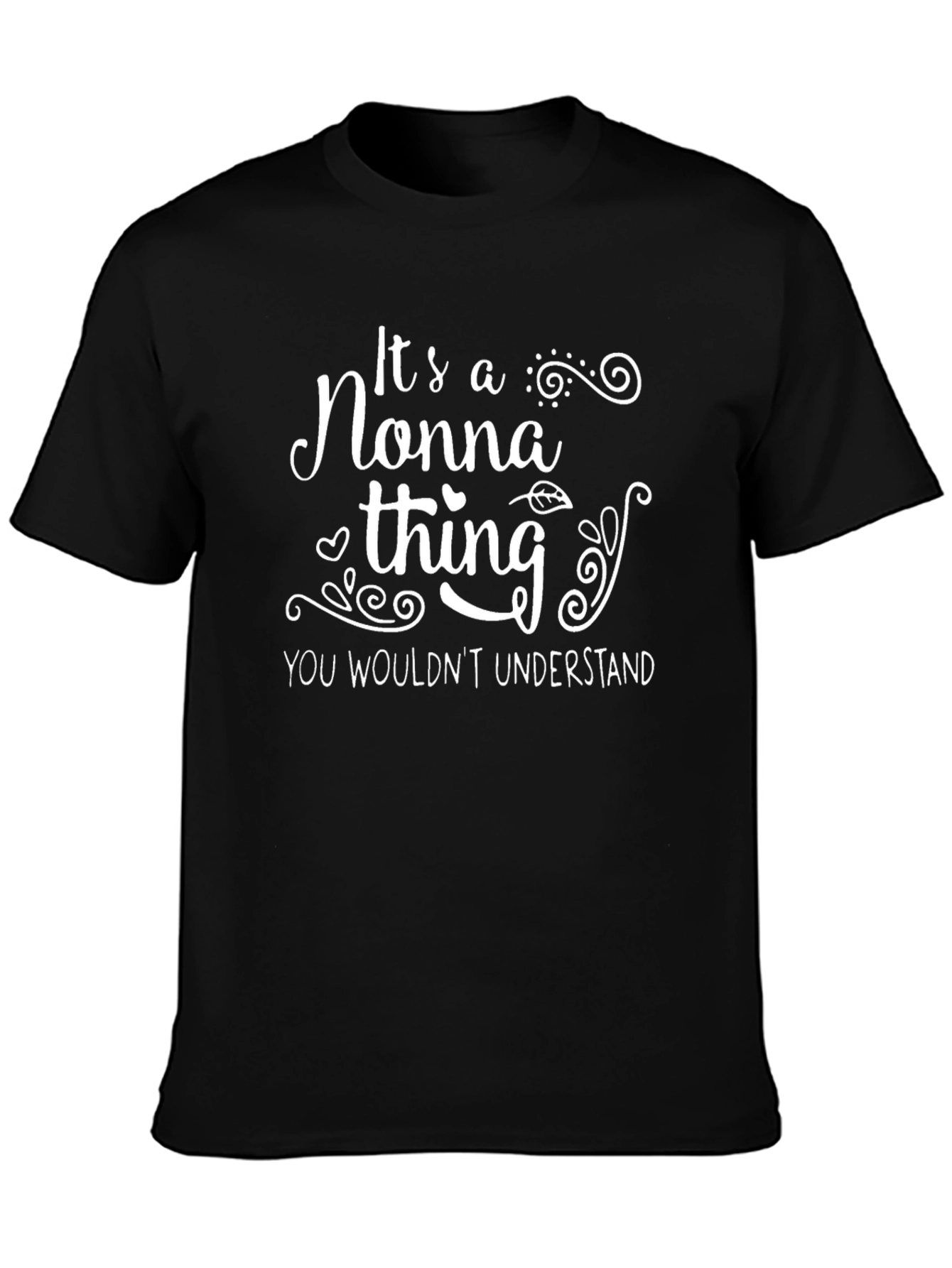 Its a Nonna Thing Black T-Shirt