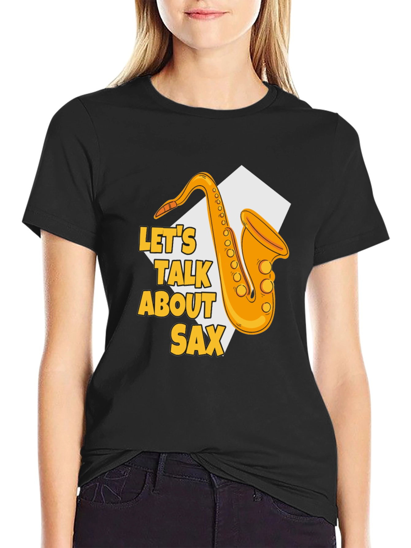 Lets Talk About Sax T-Shirt