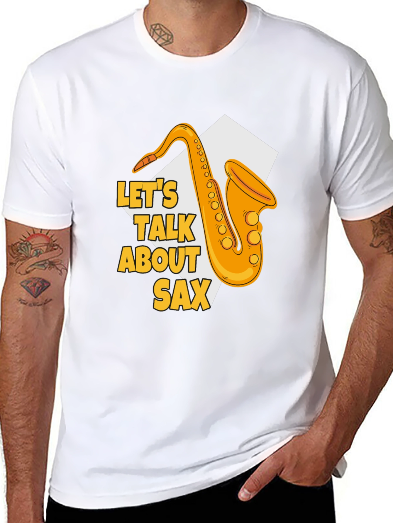 Lets Talk About Sax T-Shirt