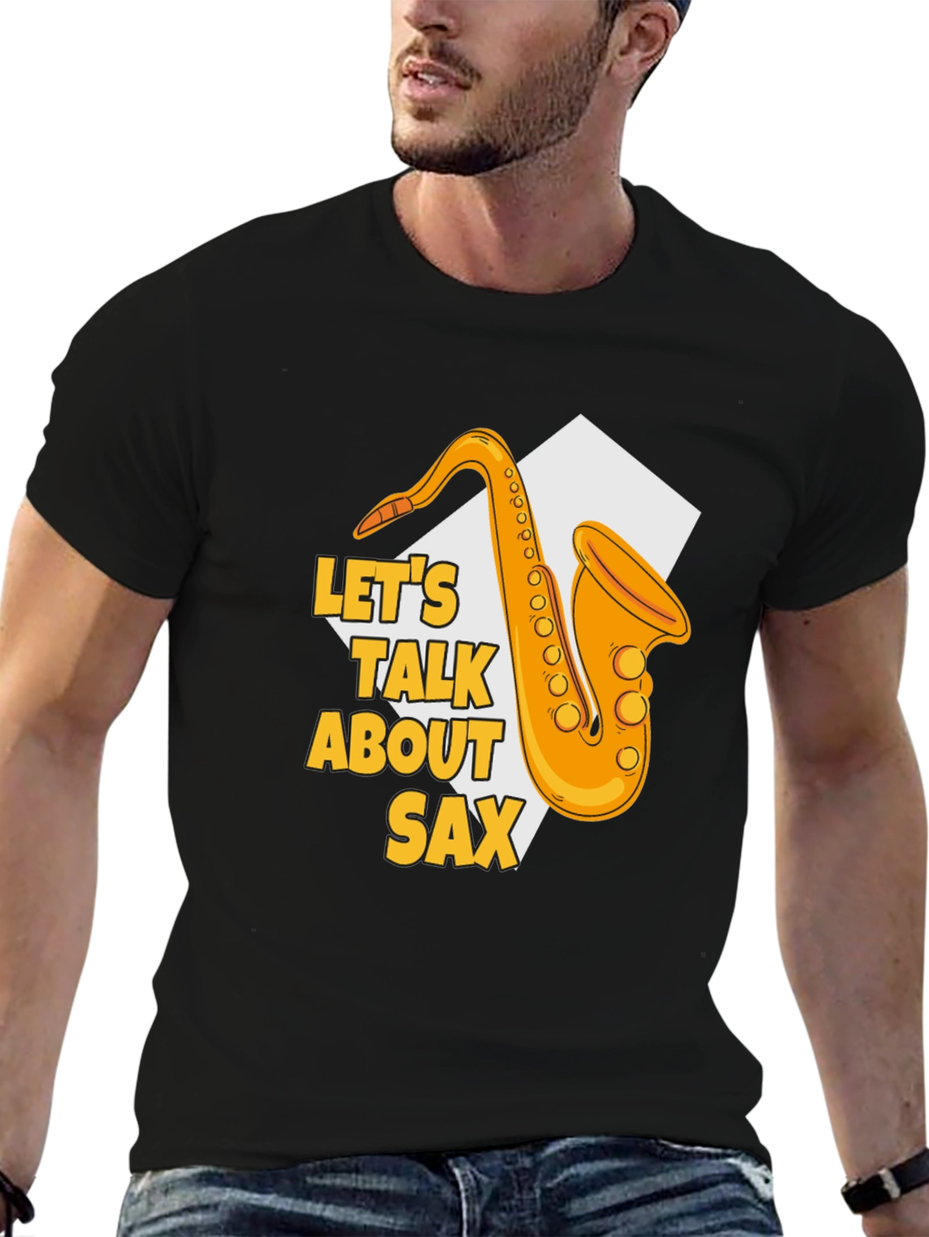 Lets Talk About Sax T-Shirt