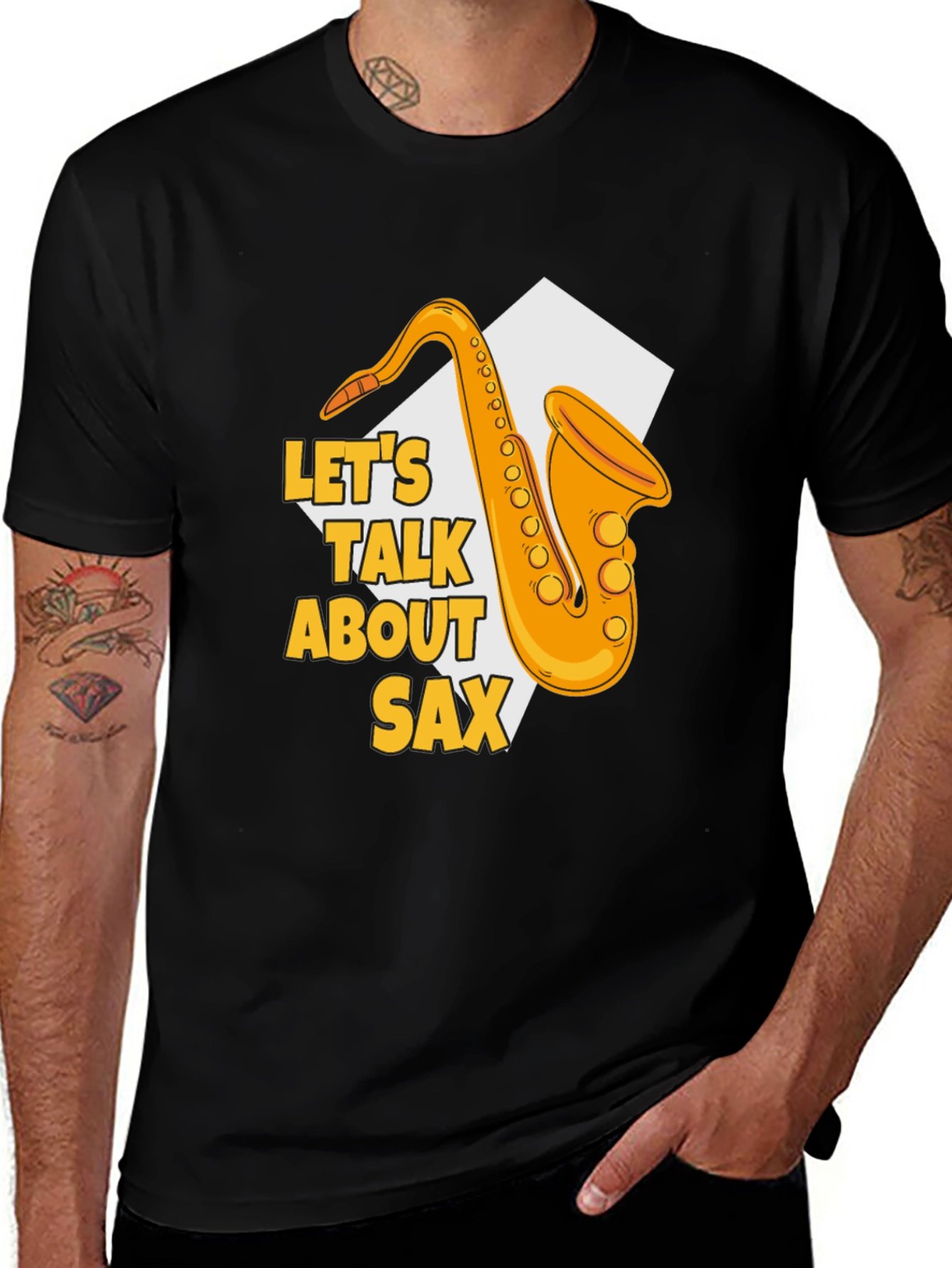 Lets Talk About Sax T-Shirt
