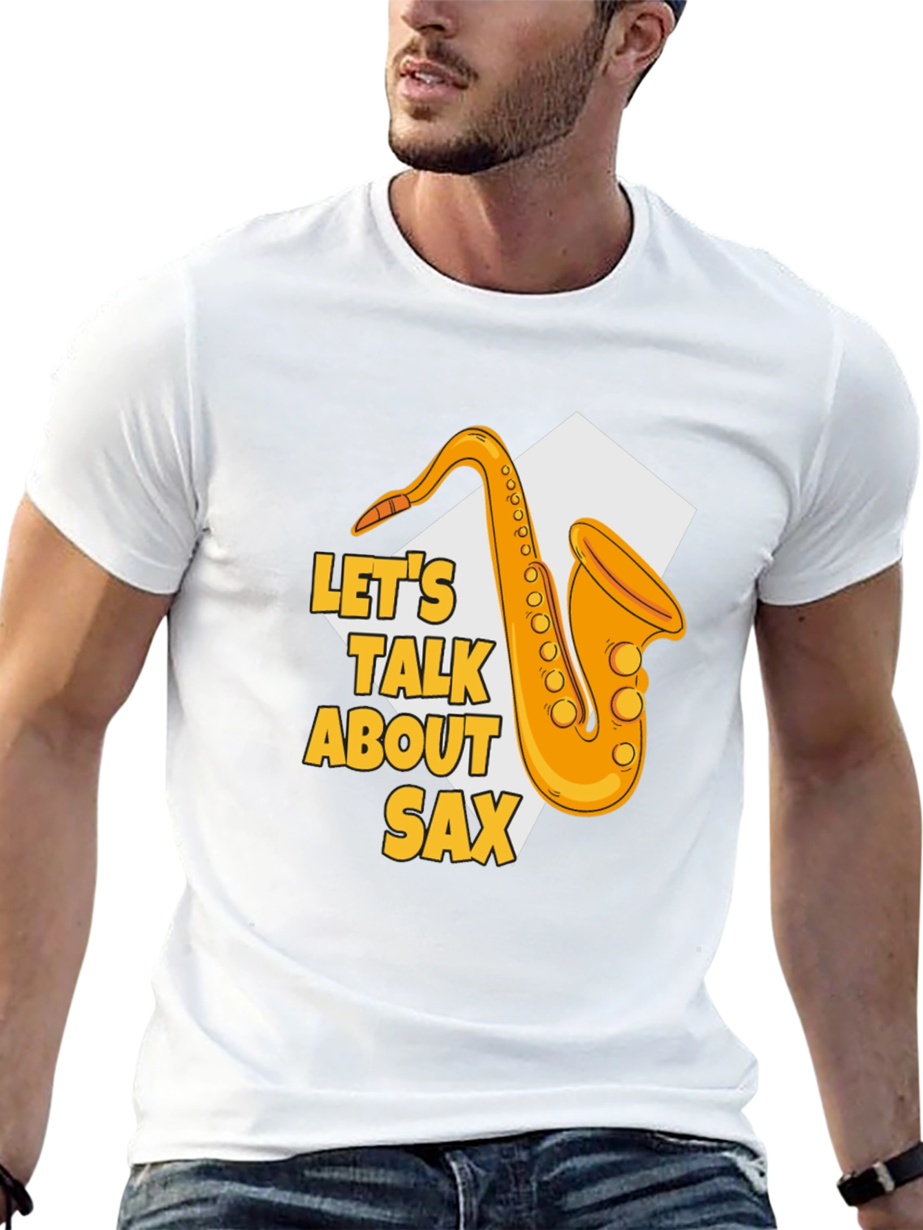 Lets Talk About Sax T-Shirt