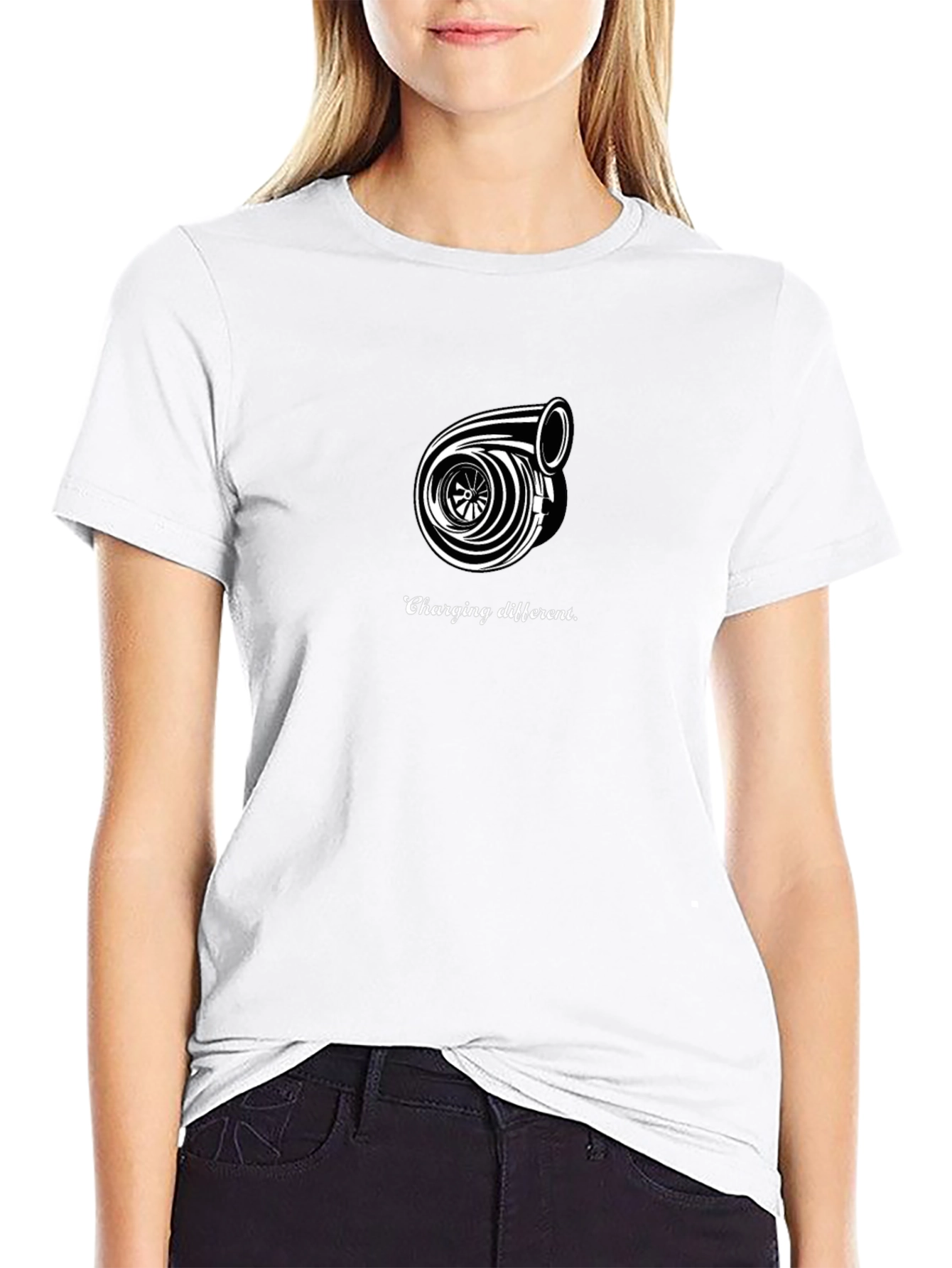 Charging Different Turbo Graphic Tee