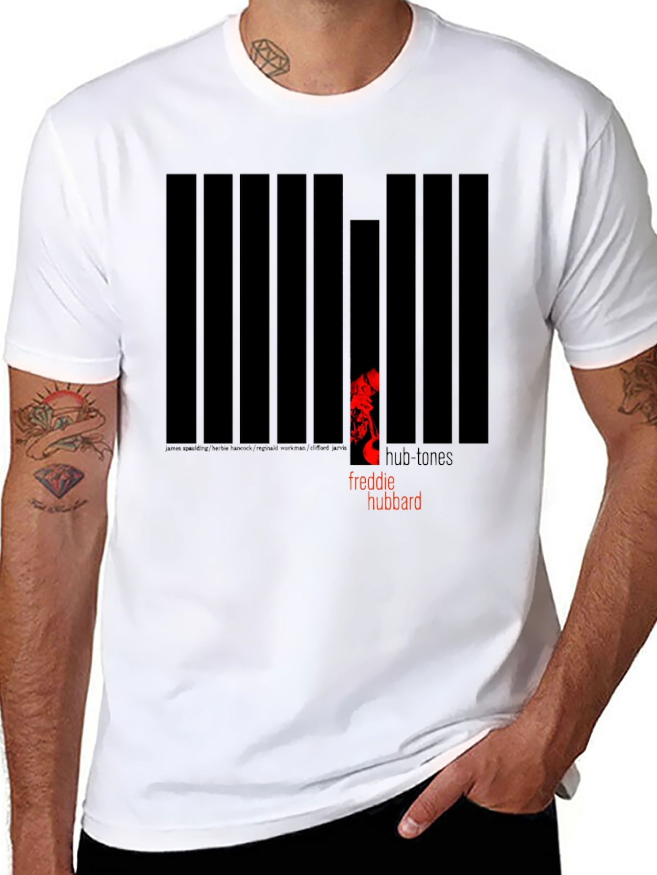 Hub Tones Graphic Tee - Freddie Hubbard