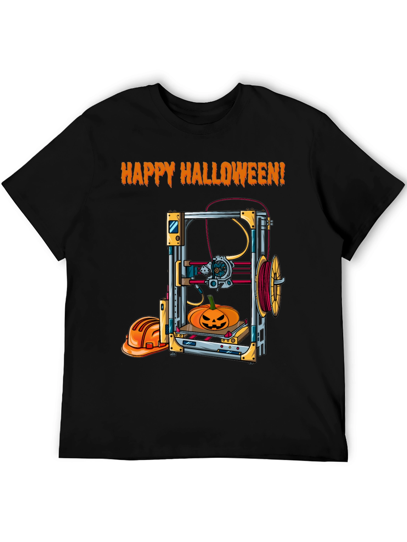 Happy Halloween 3D Printing T-Shirt